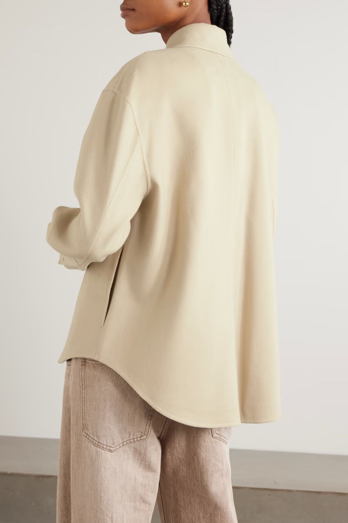 Joseph Jelia Light Double Face Overshirt- Affogatto