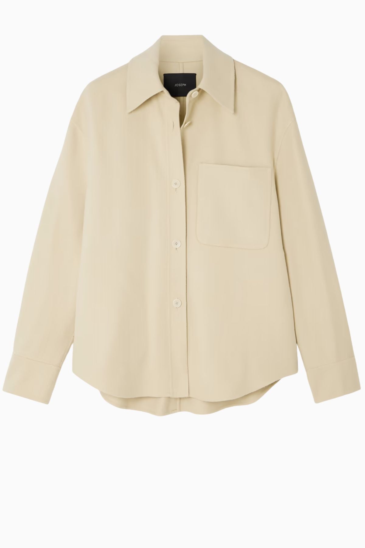 Joseph Jelia Light Double Face Overshirt- Affogatto
