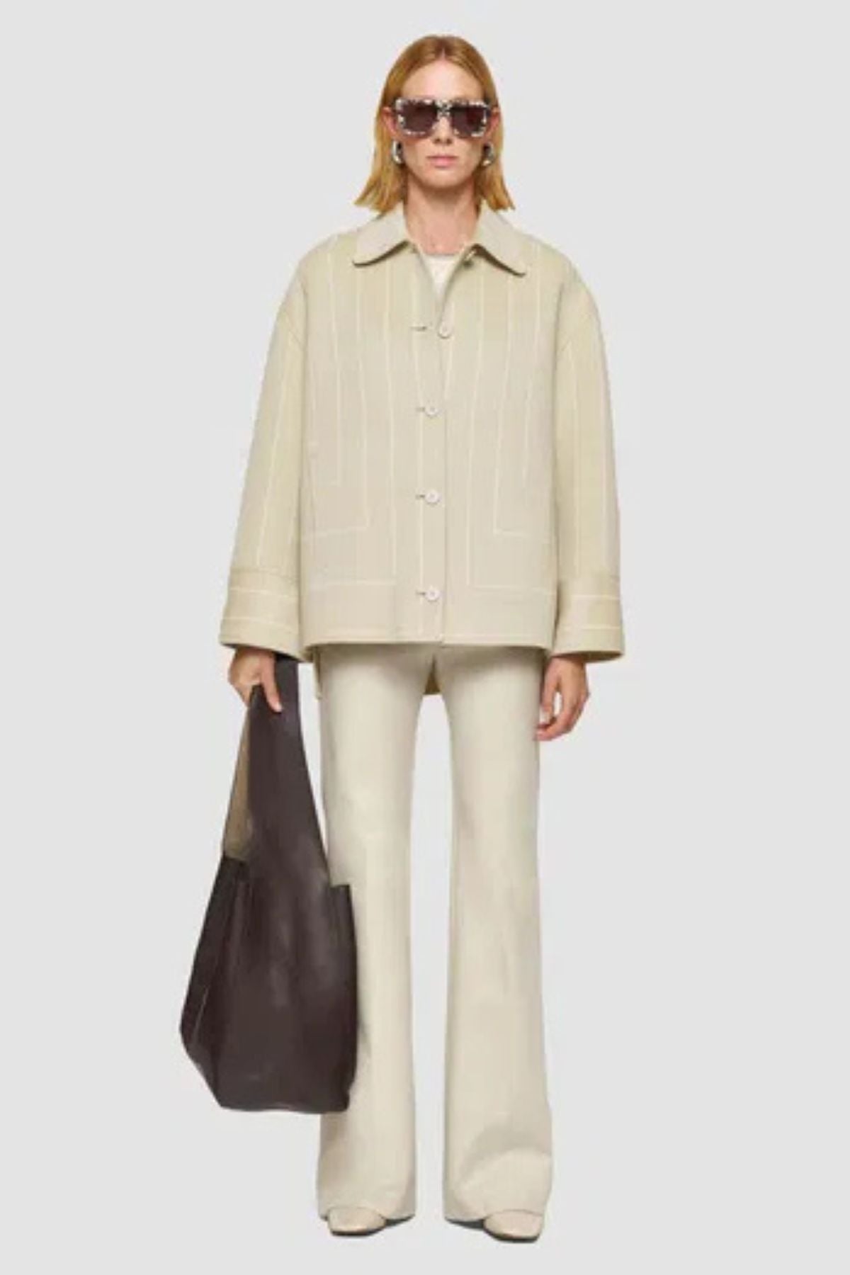 Joseph Molitor Double Face Wool Coat - Affogatto Ivory