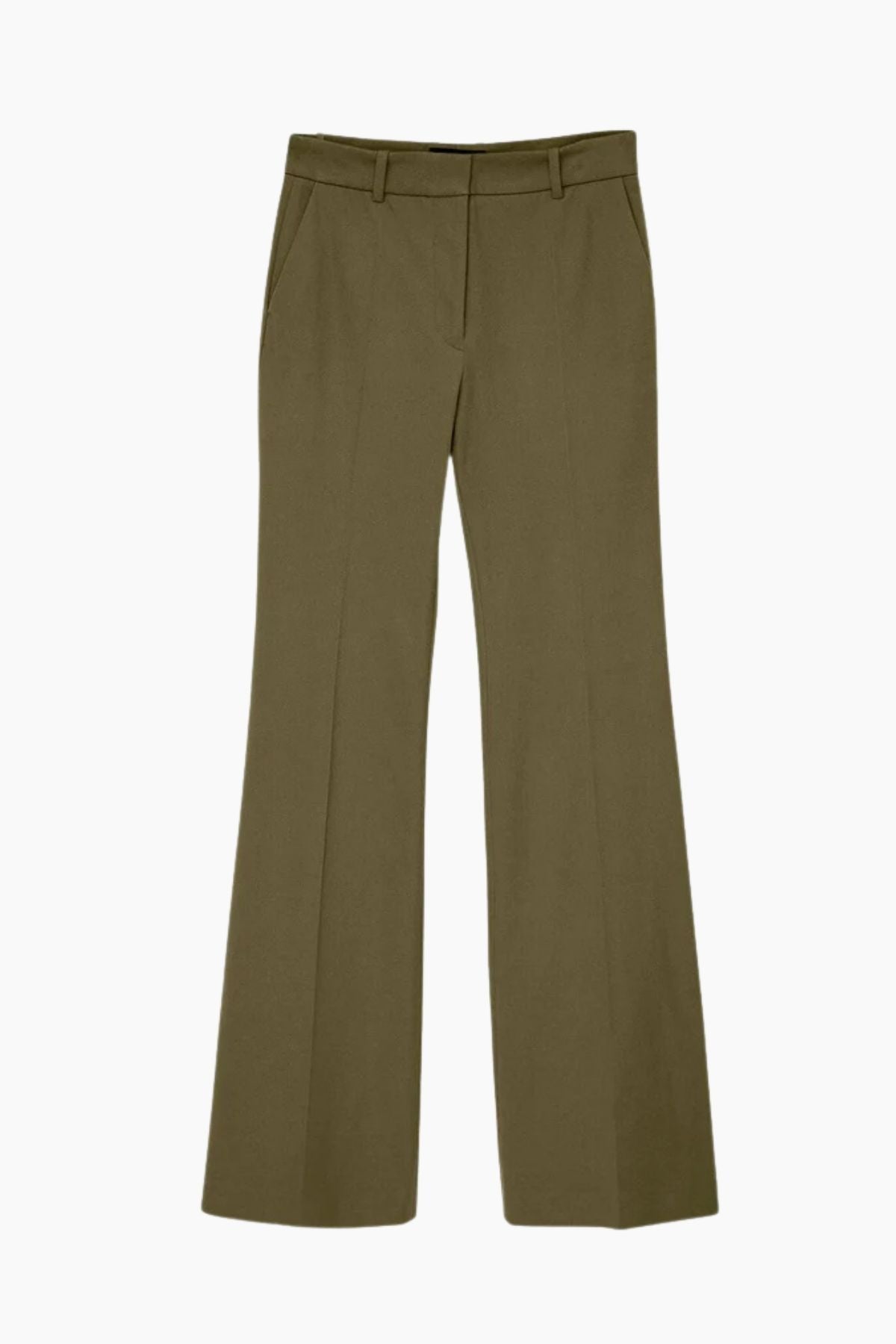 Joseph Stretch Tafira Pant - Dark Olive