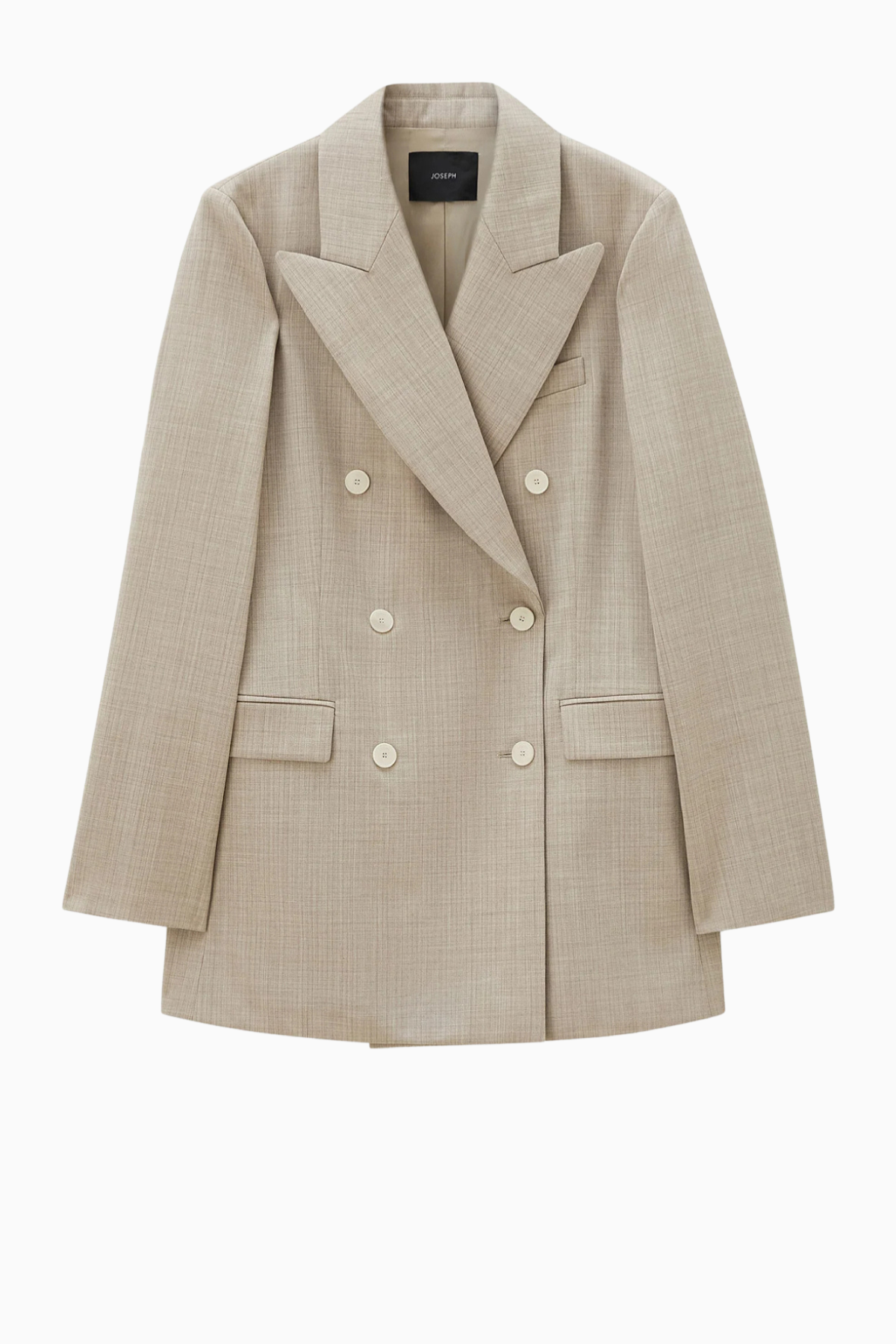 Joseph Valery Melange Stripes Jacket - Affogatto