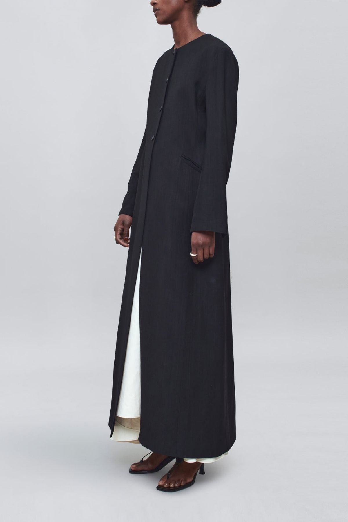 KALLMEYER Henri Duster Coat - Black