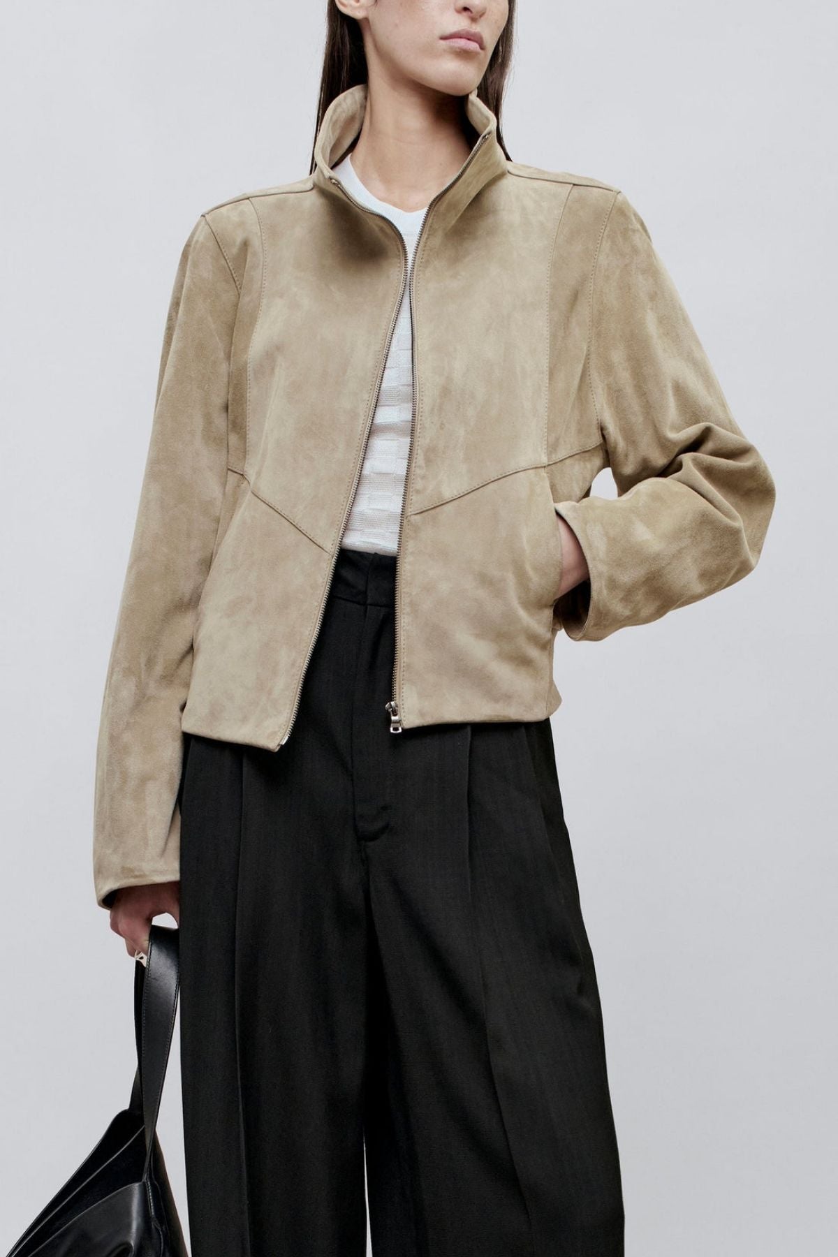 KALLMEYER Liam Bomber Jacket - Clay