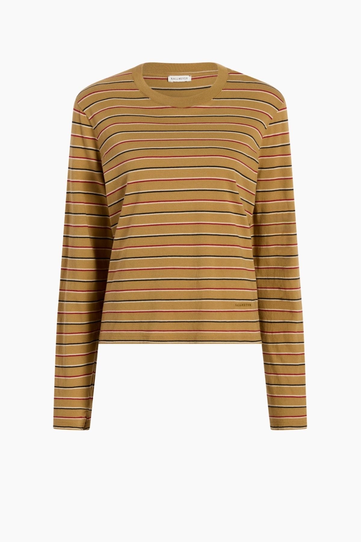 KALLMEYER Wynn LS T-Shirt - Camel Stripe