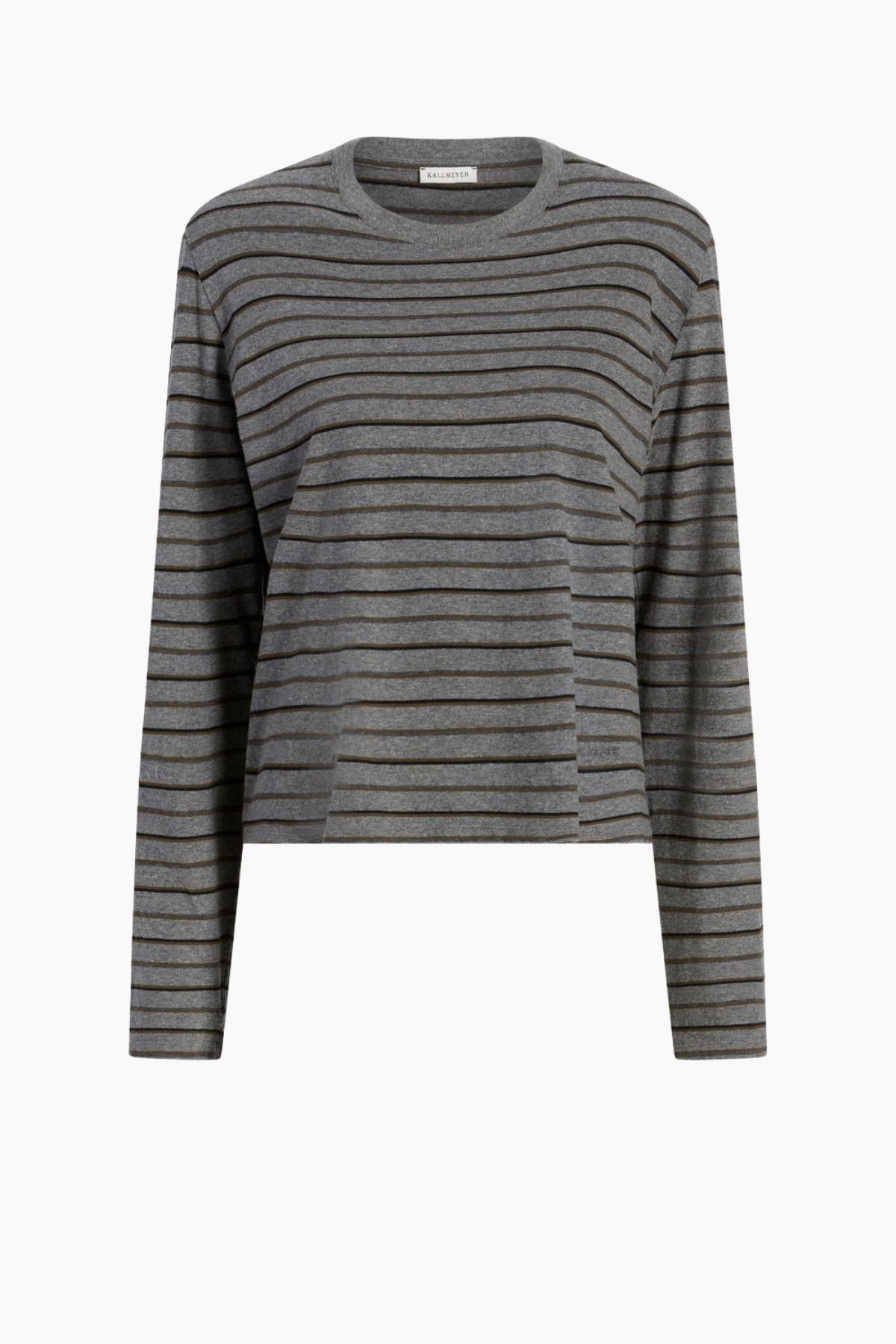 KALLMEYER Wynn LS T-Shirt - Charcoal Stripe