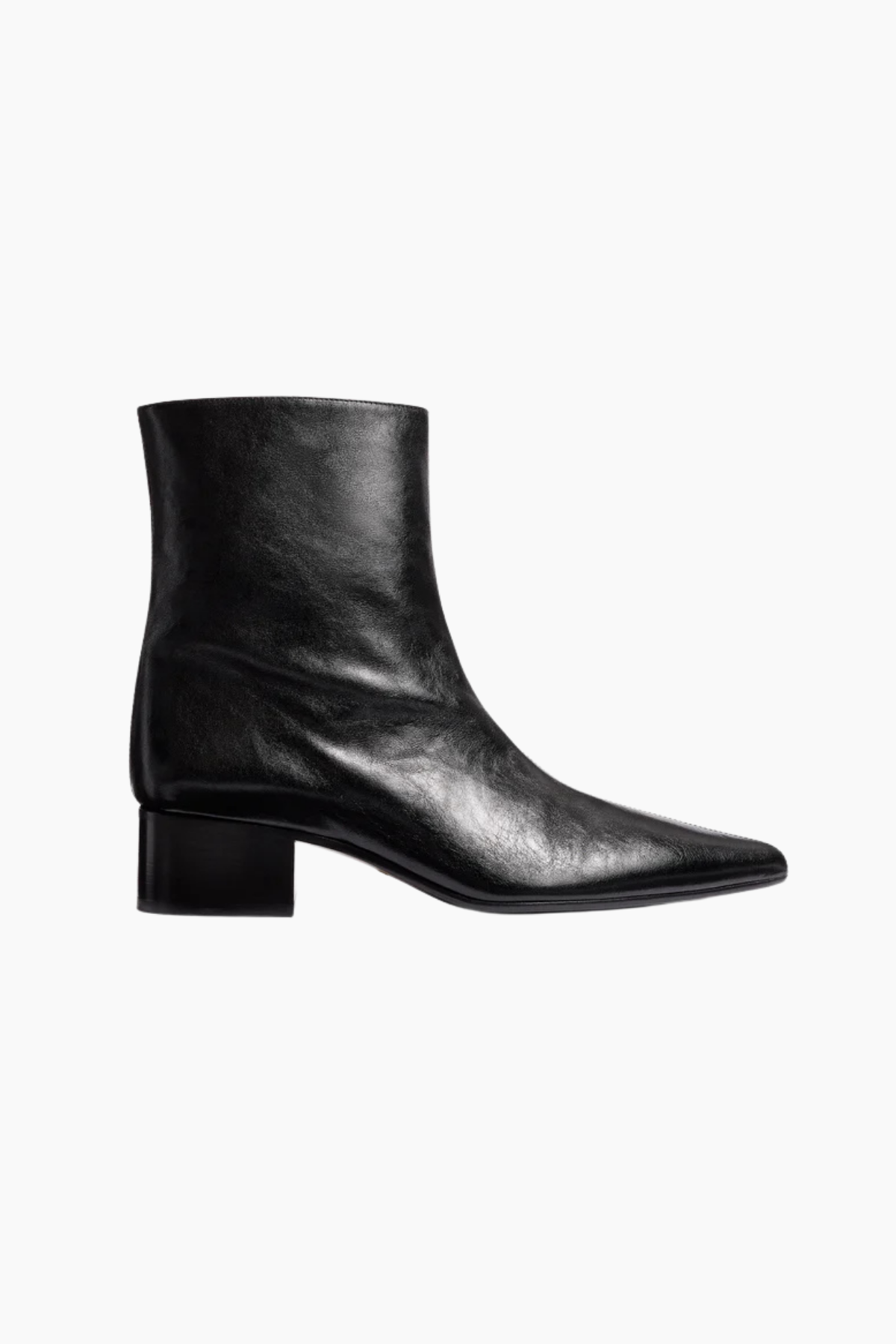 KHAITE Andee Ankle Boot - Black