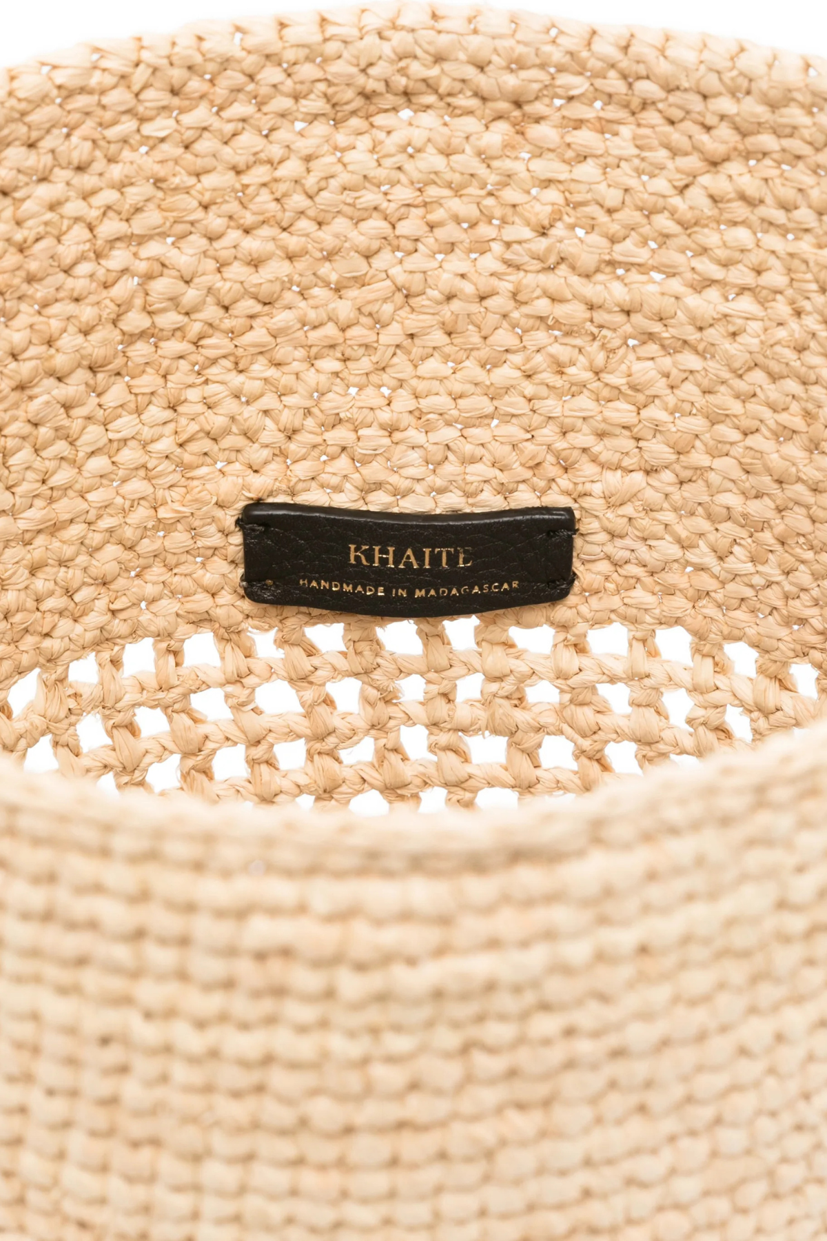 KHAITE Billie Bucket Bag - Mud/ Natural