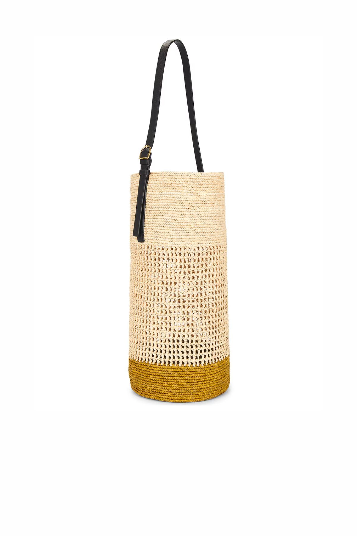 KHAITE Billie Bucket Bag - Mud/ Natural