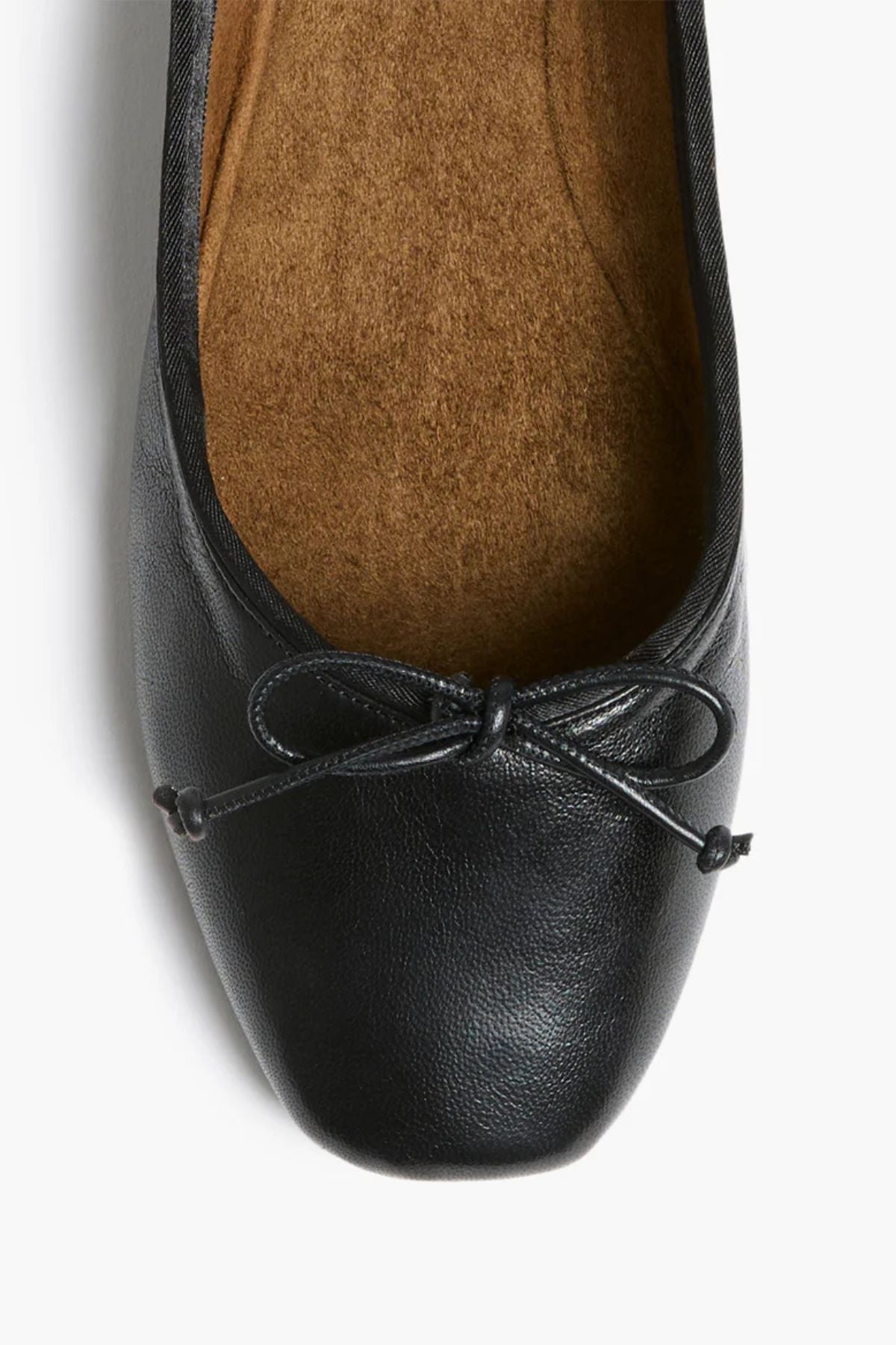 KHAITE Charlotte Ballerina - Black