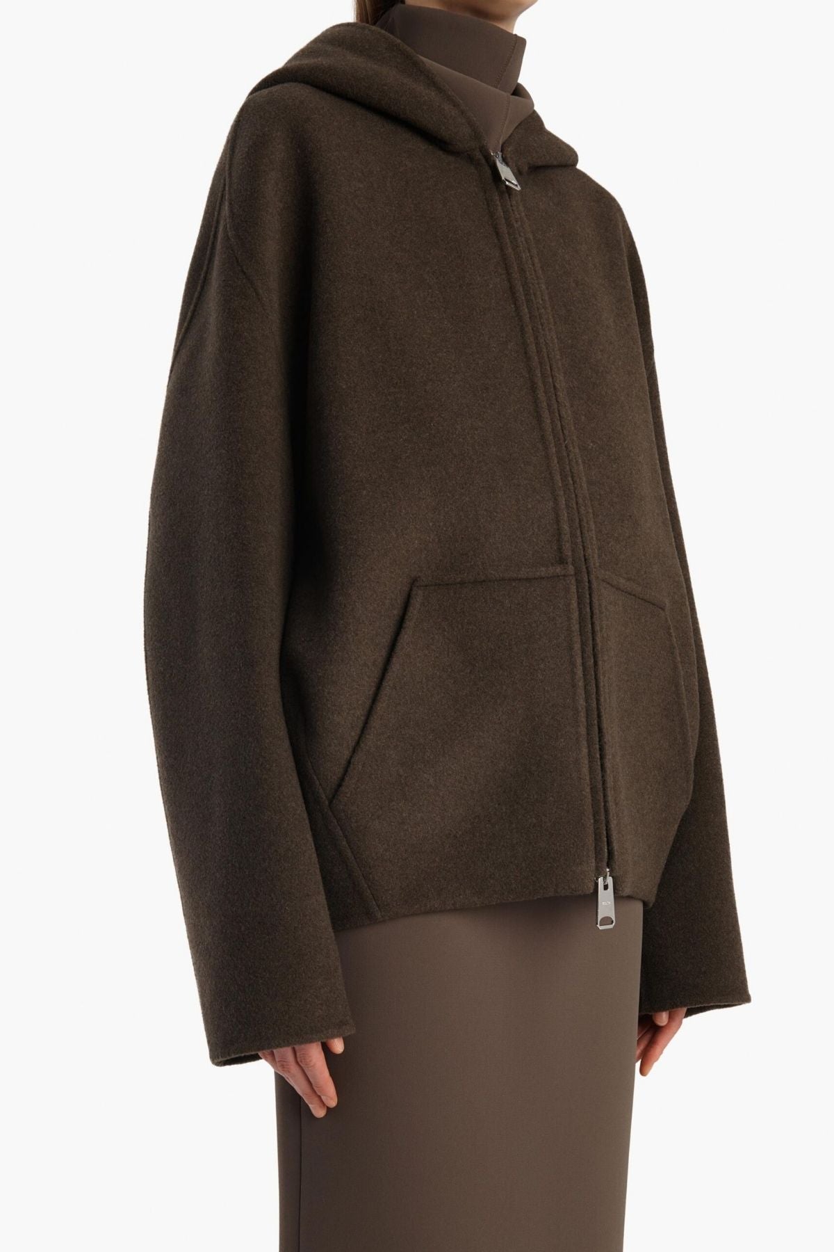 KHAITE Dolem Jacket - Army Melange