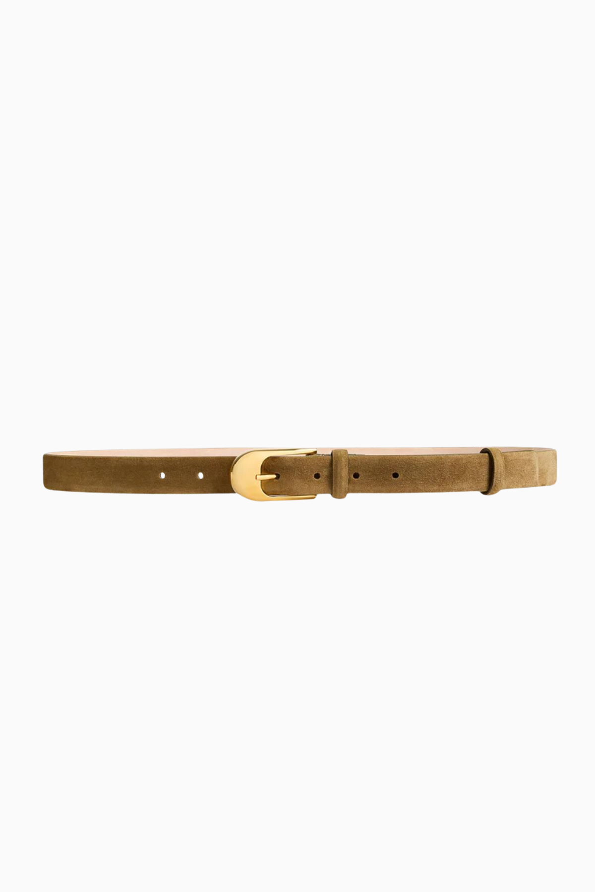 KHAITE Dome Belt Gold - Mud
