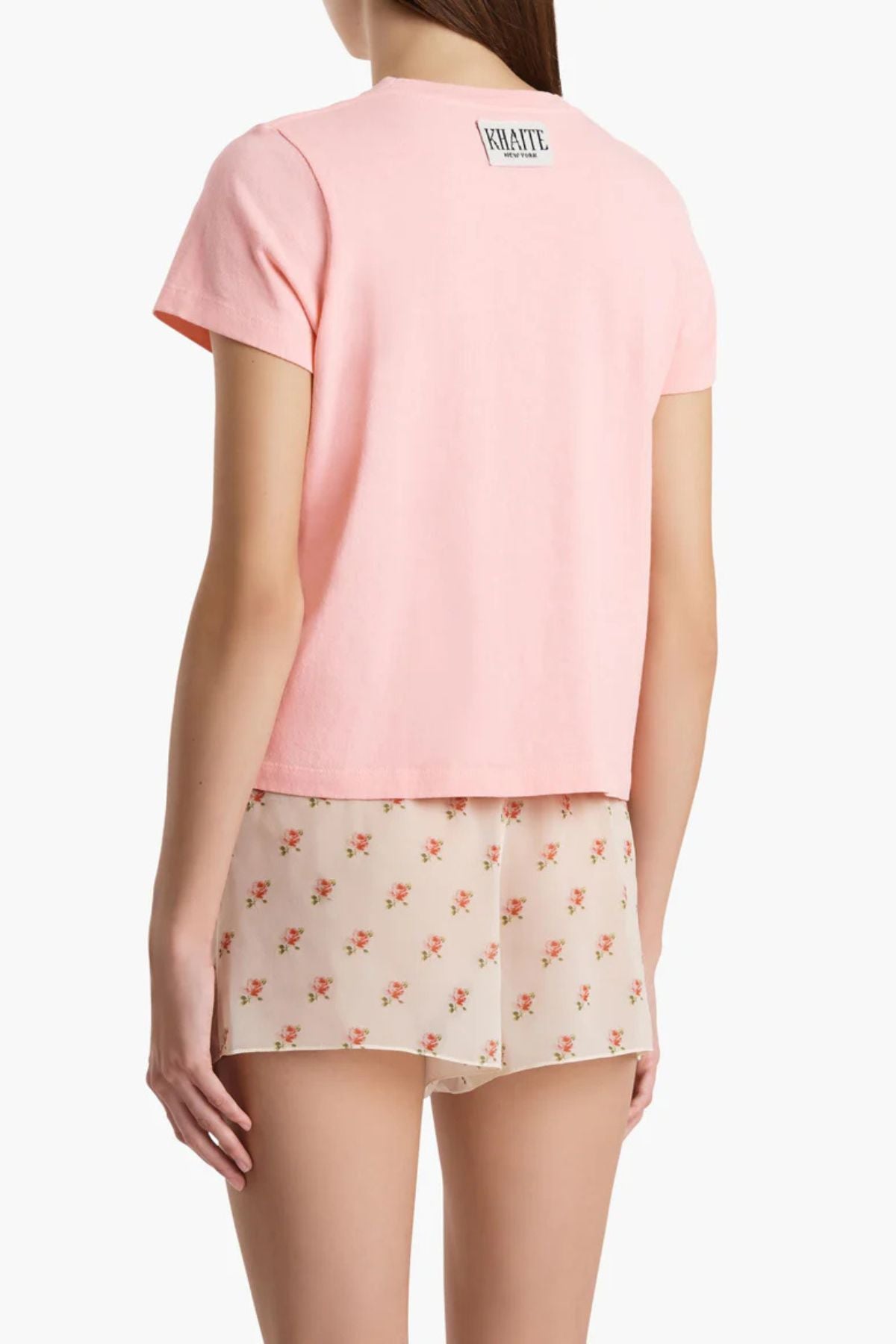 KHAITE Emmylou T-Shirt - Petal