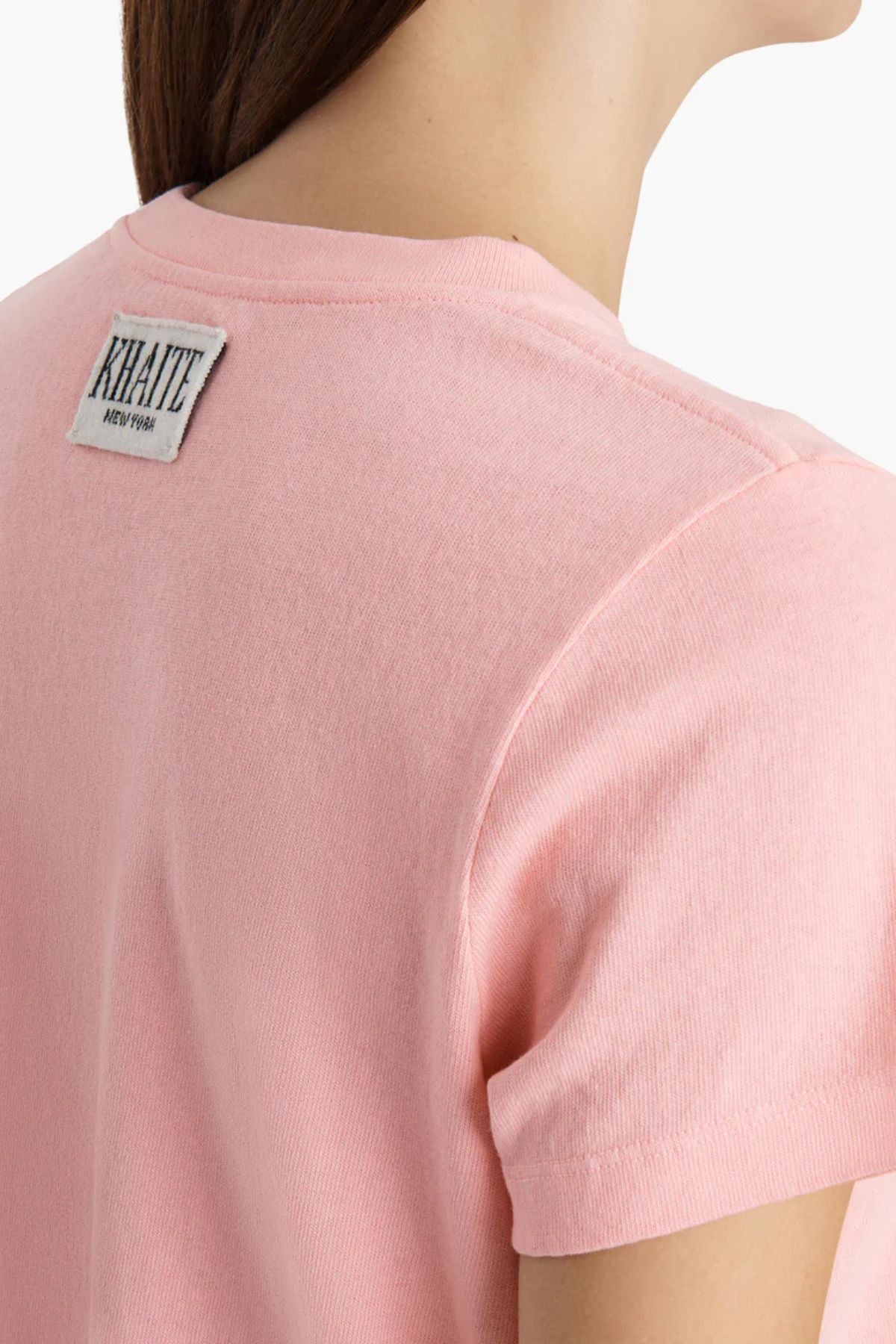 KHAITE Emmylou T-Shirt - Petal