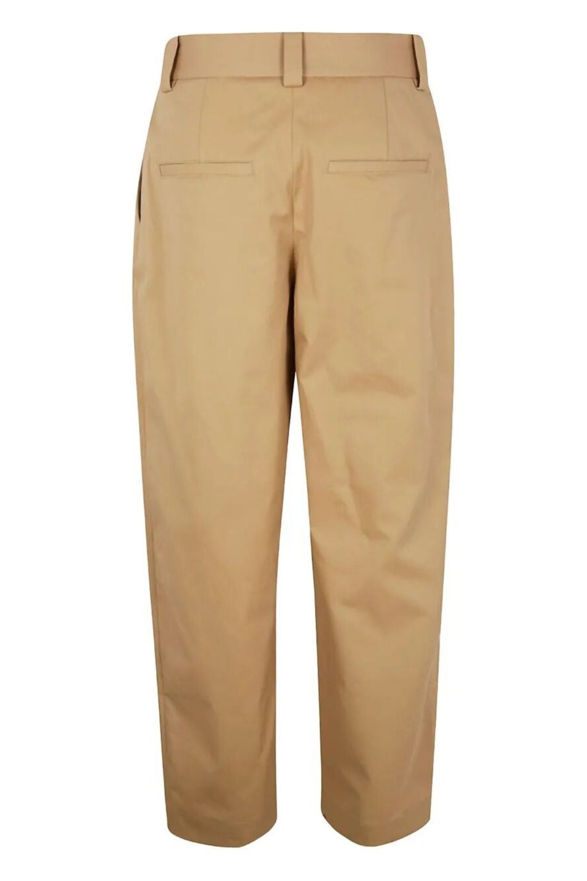 KHAITE Gari Pant Dry Waxed Gabardine - Wheat