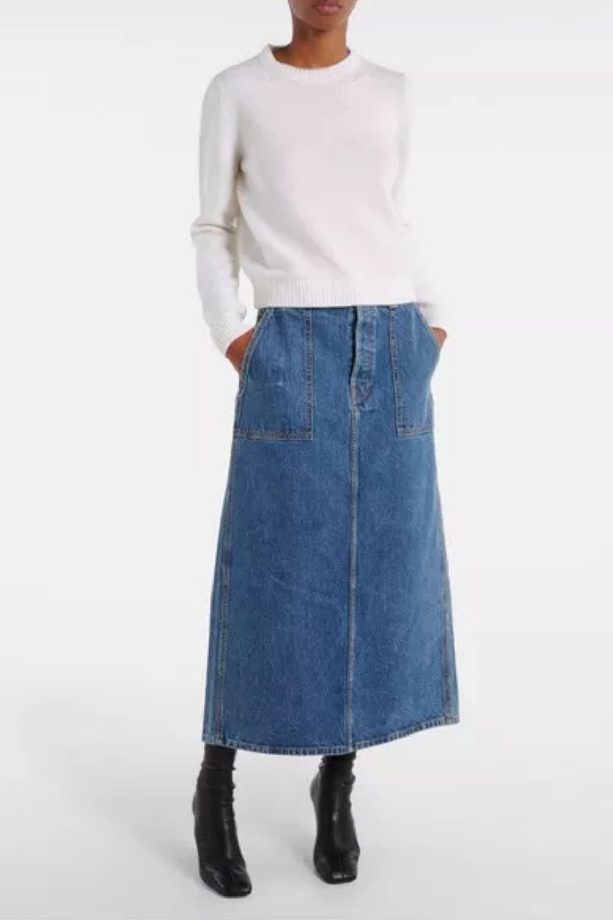 KHAITE Genevieve Skirt - Boone