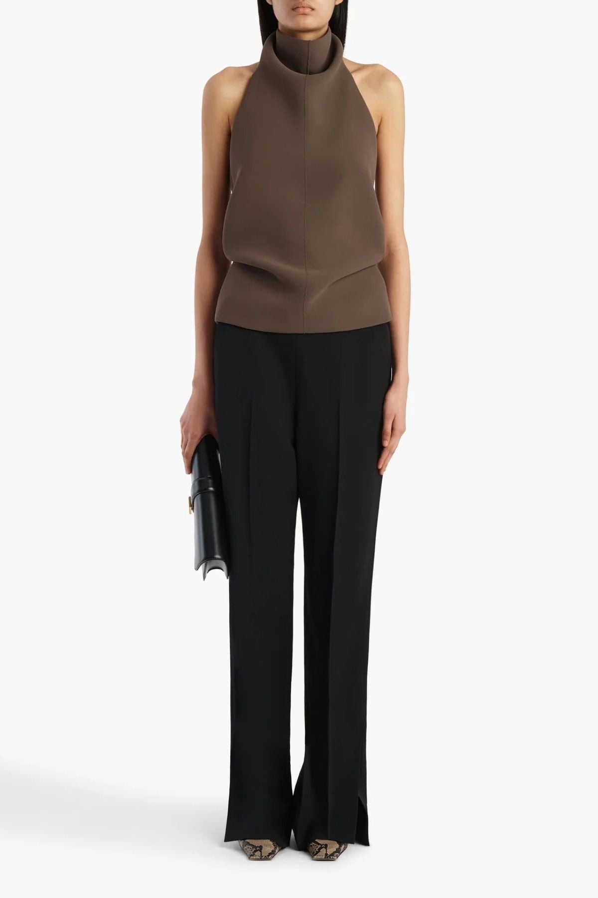 KHAITE Grenare Pant - Black