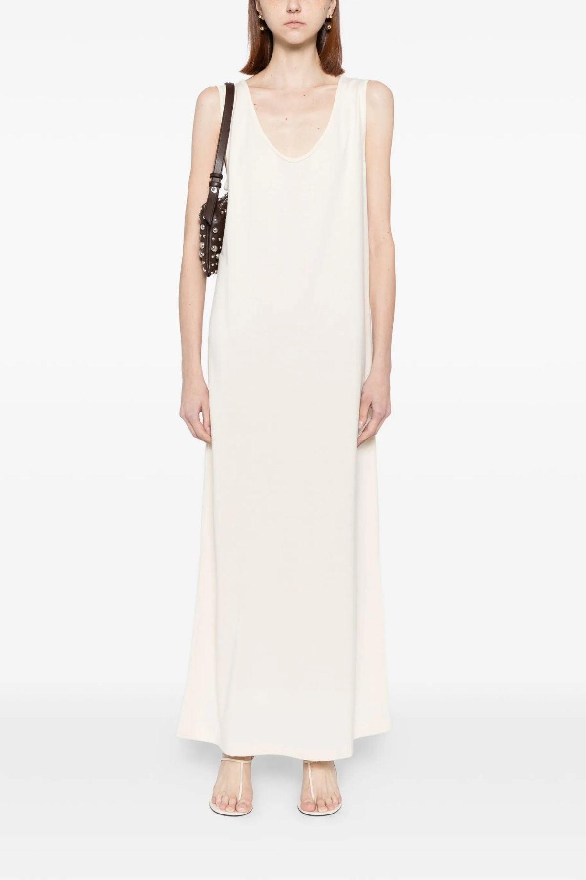 KHAITE Hall Dress - Cream