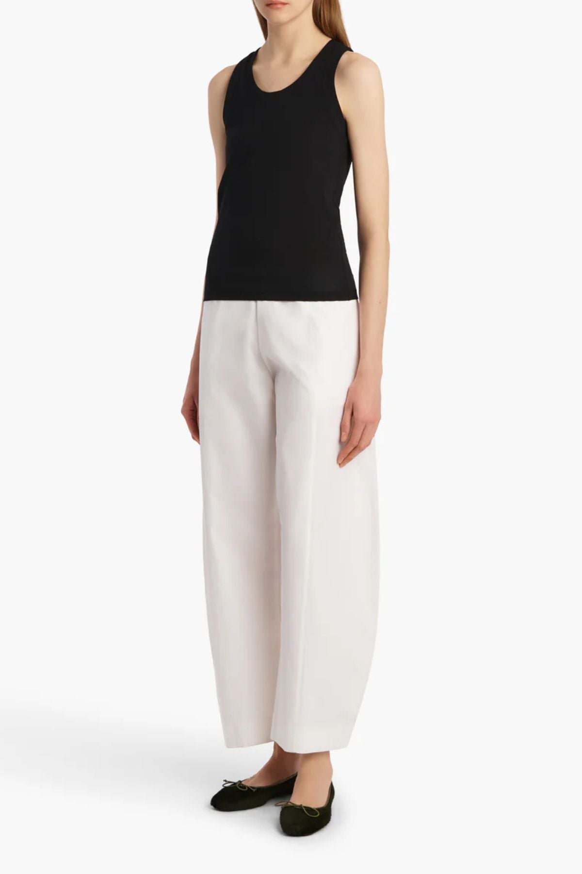KHAITE Isha Top - Black