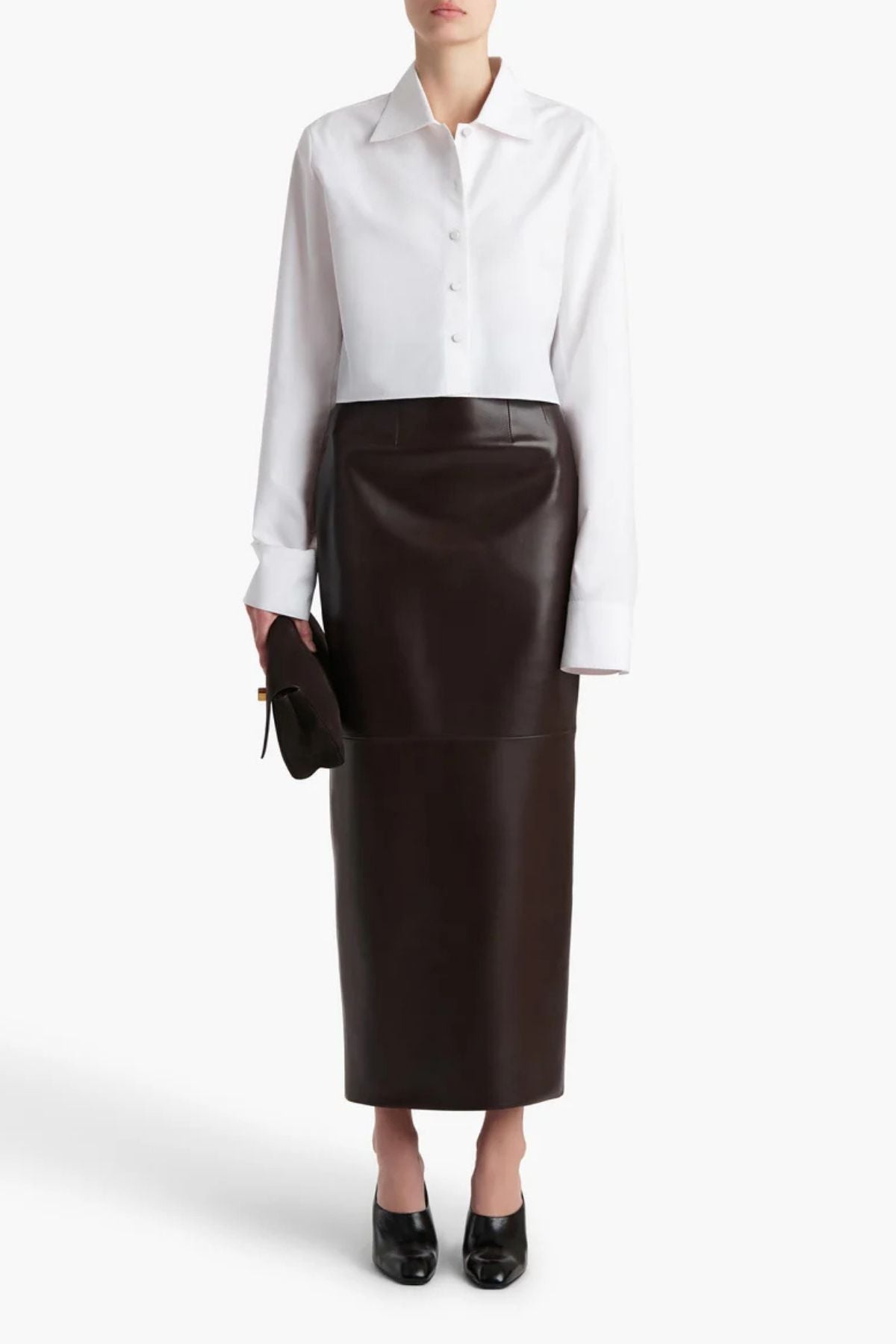 KHAITE Jasen Top - Chalk
