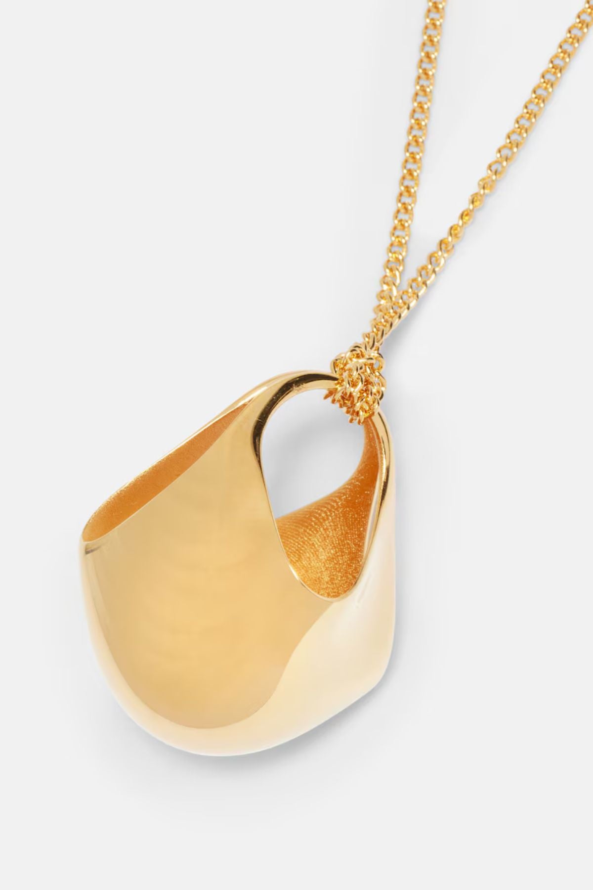 KHAITE Lotus Pendant Small - Gold