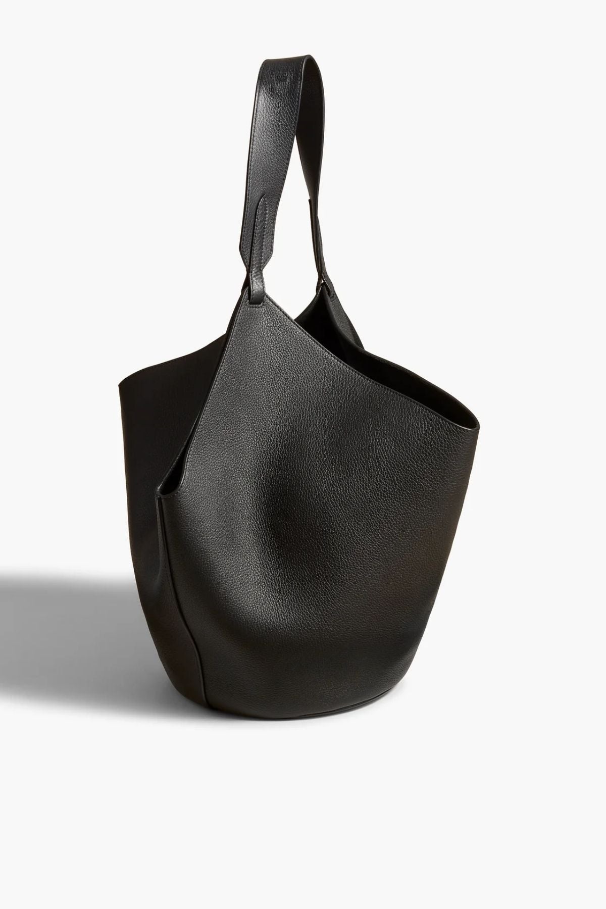 KHAITE Medium Lotus Tote Black – GRACE Melbourne
