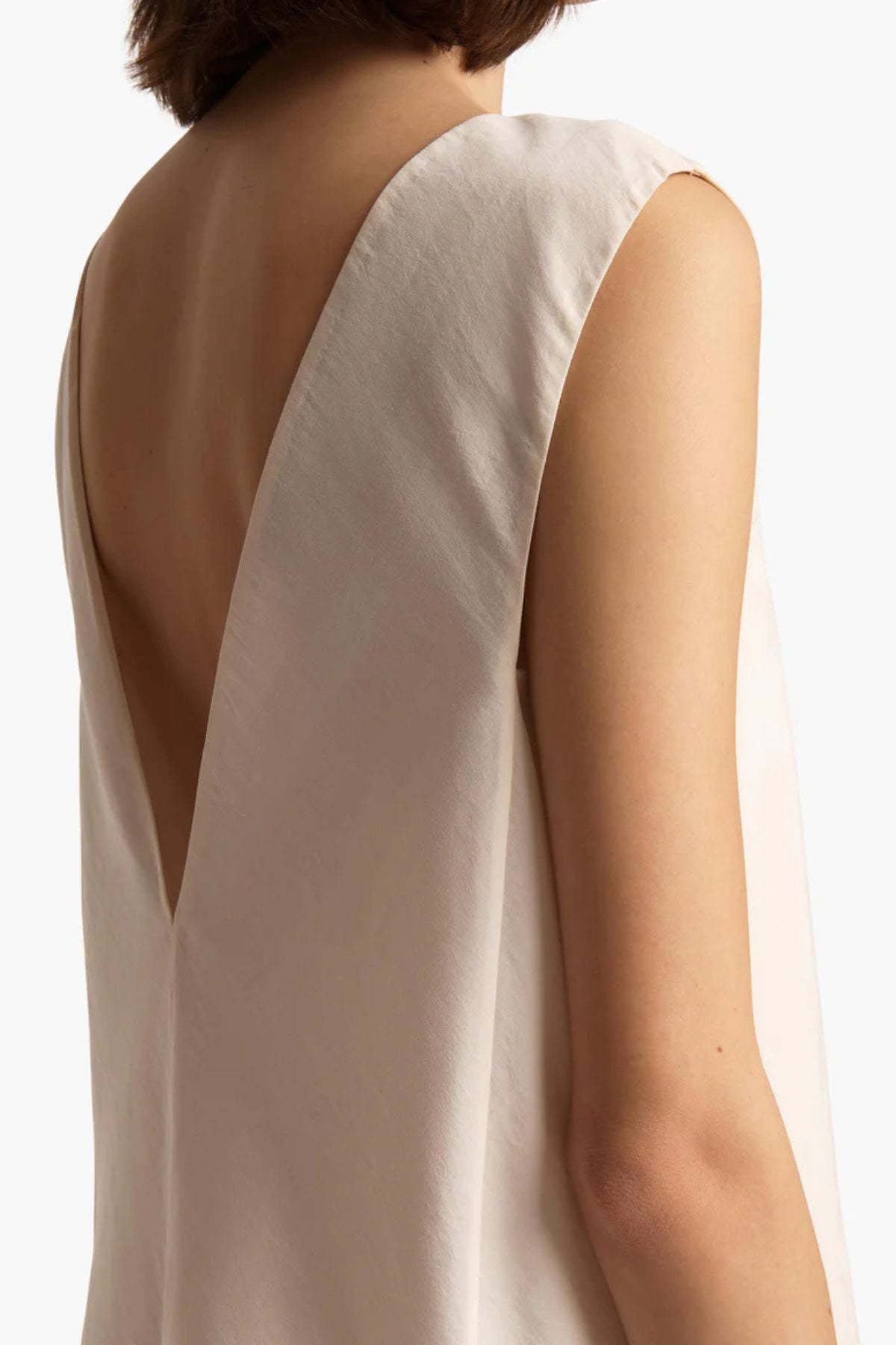 KHAITE Mel Dress Boucle - Natural