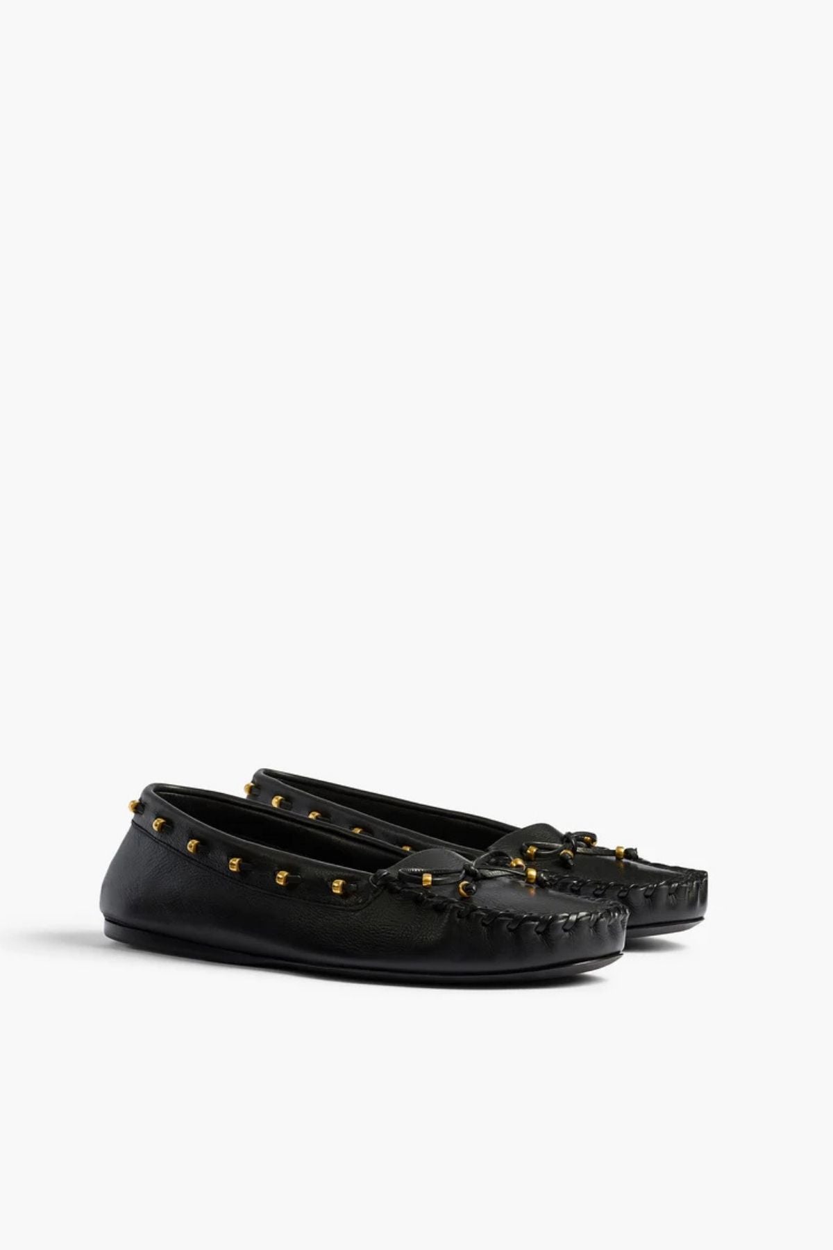 KHAITE Milly Flat - Black