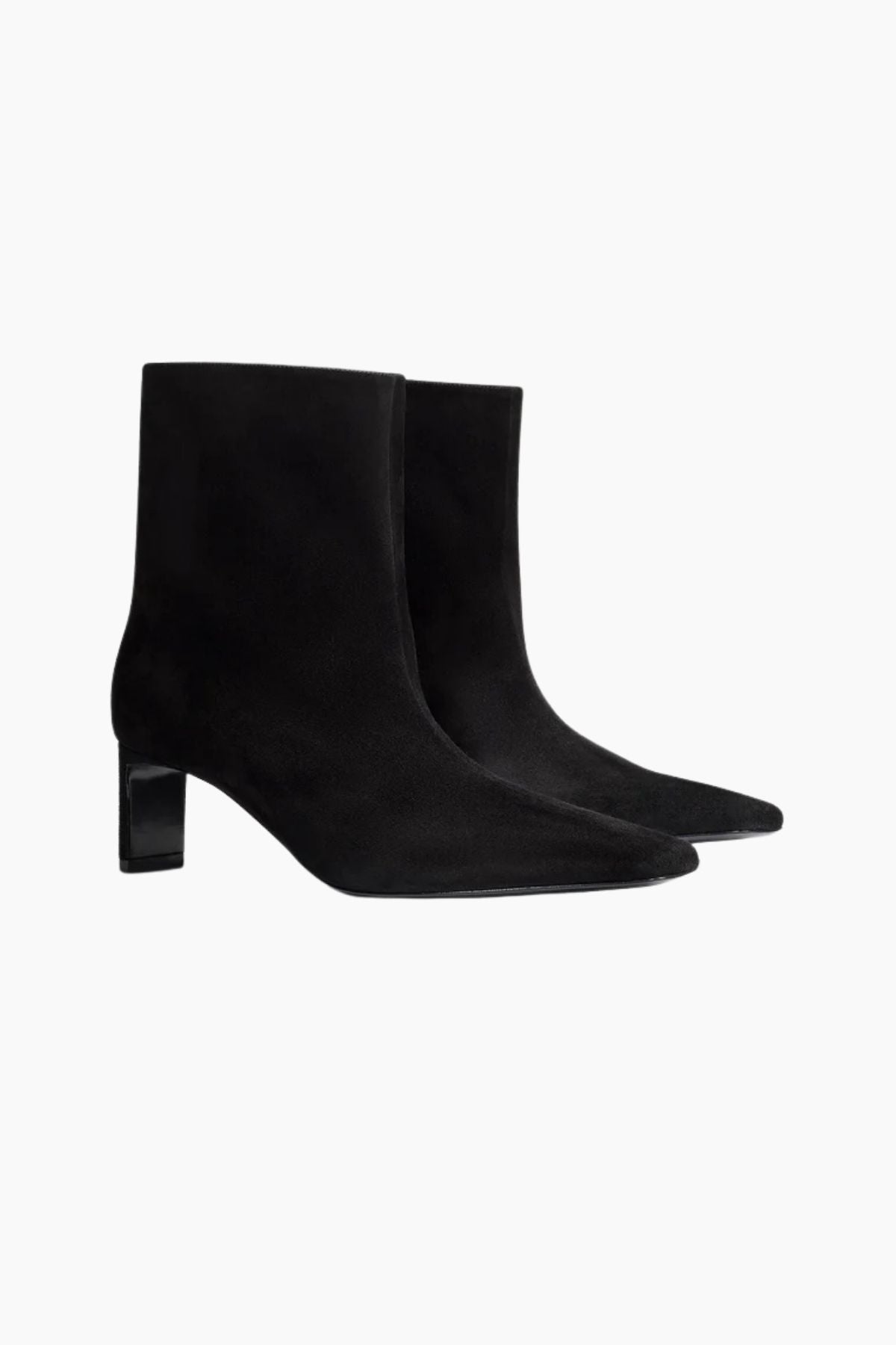 KHAITE Ona Boot - Black Suede