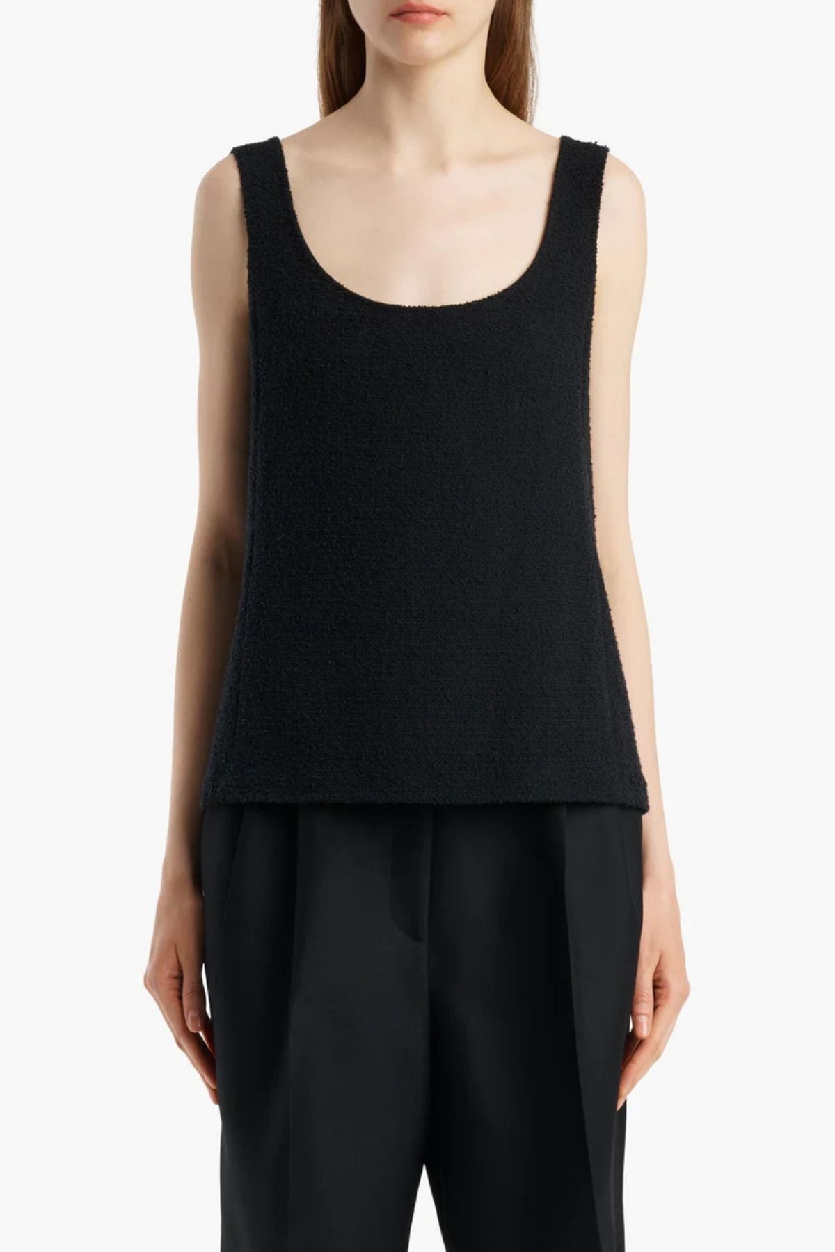 KHAITE Parker Top - Black