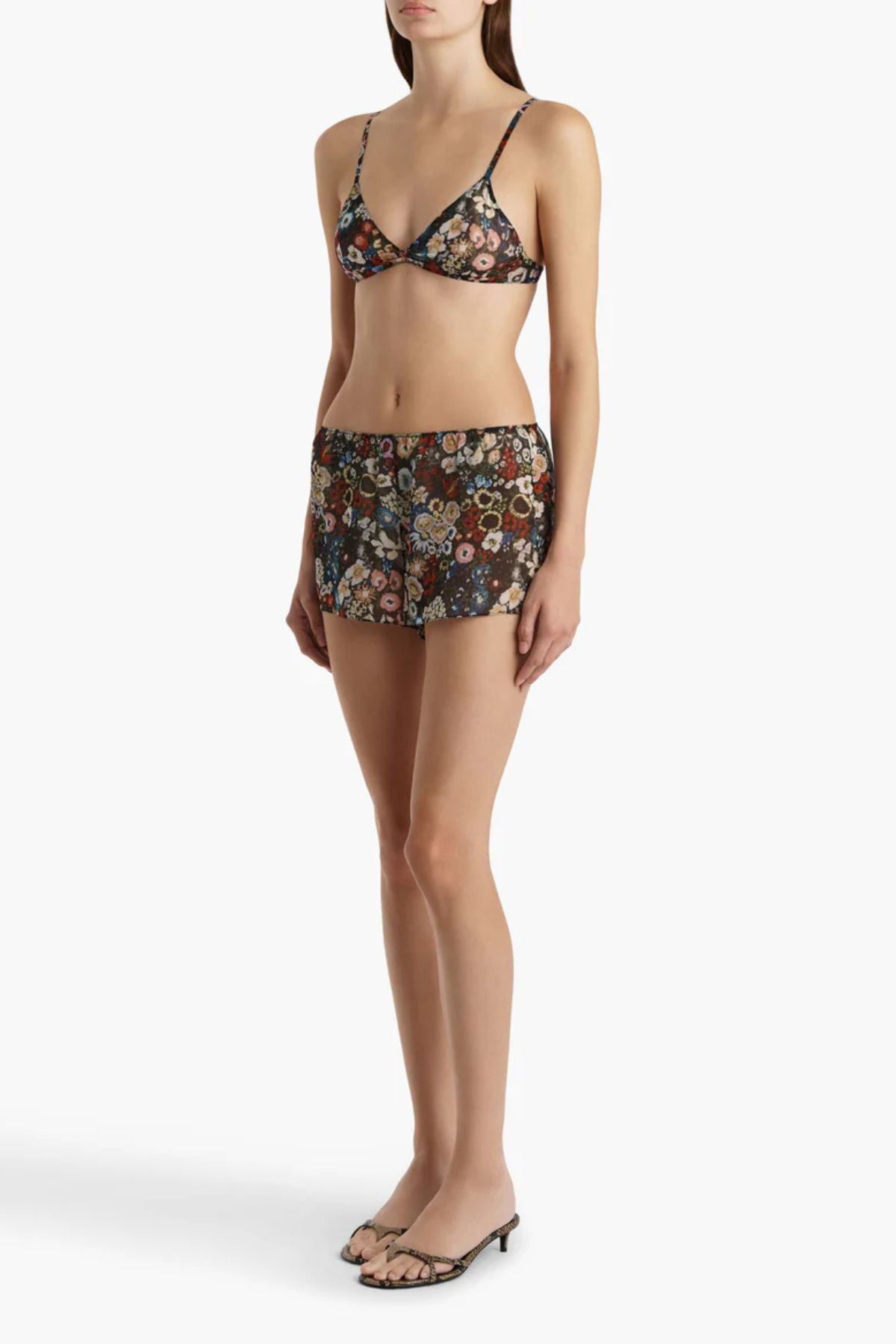 KHAITE Talita Top - Black Multi