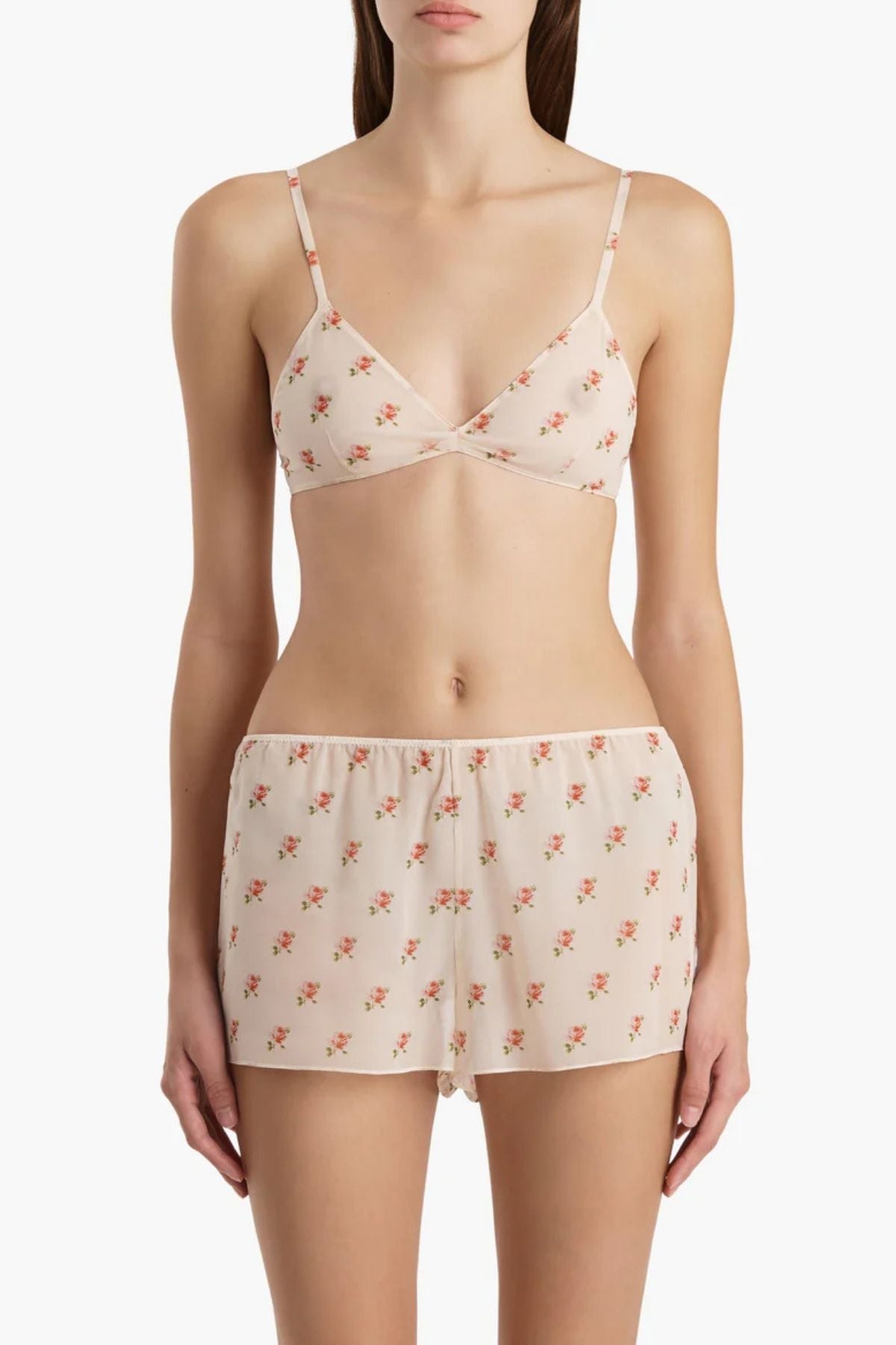 KHAITE Talita Top - Soft Pink