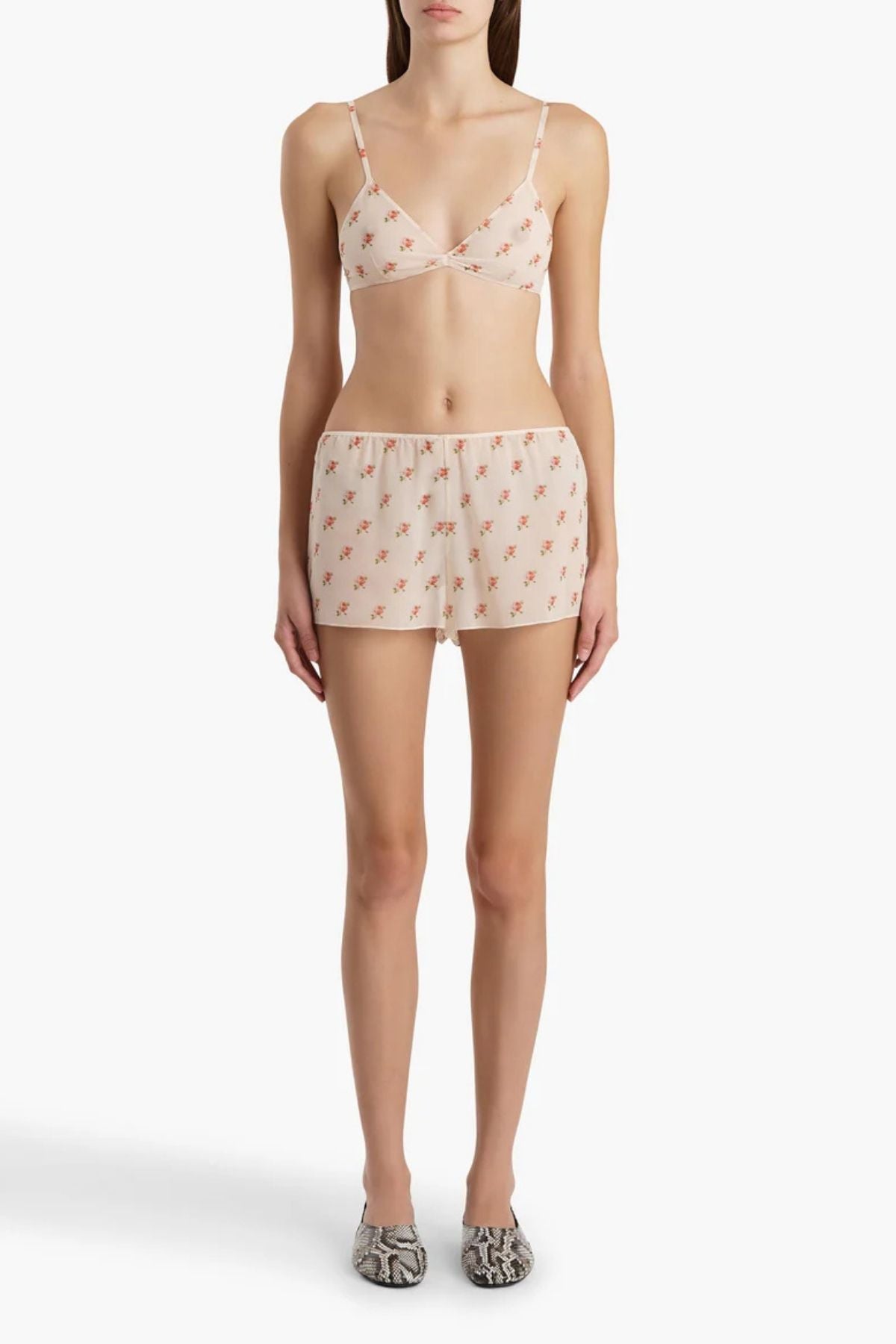 KHAITE Talita Top - Soft Pink