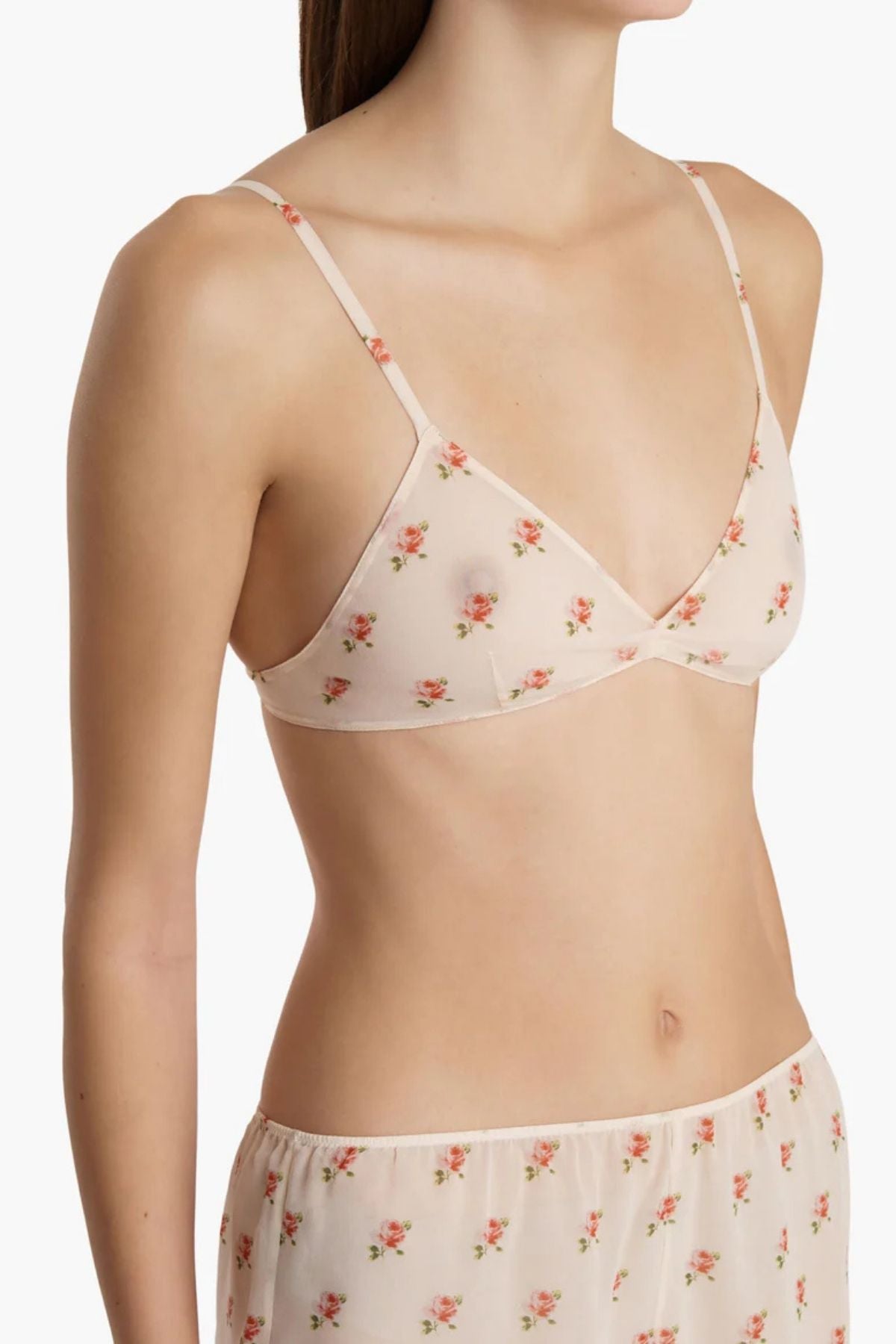 KHAITE Talita Top - Soft Pink