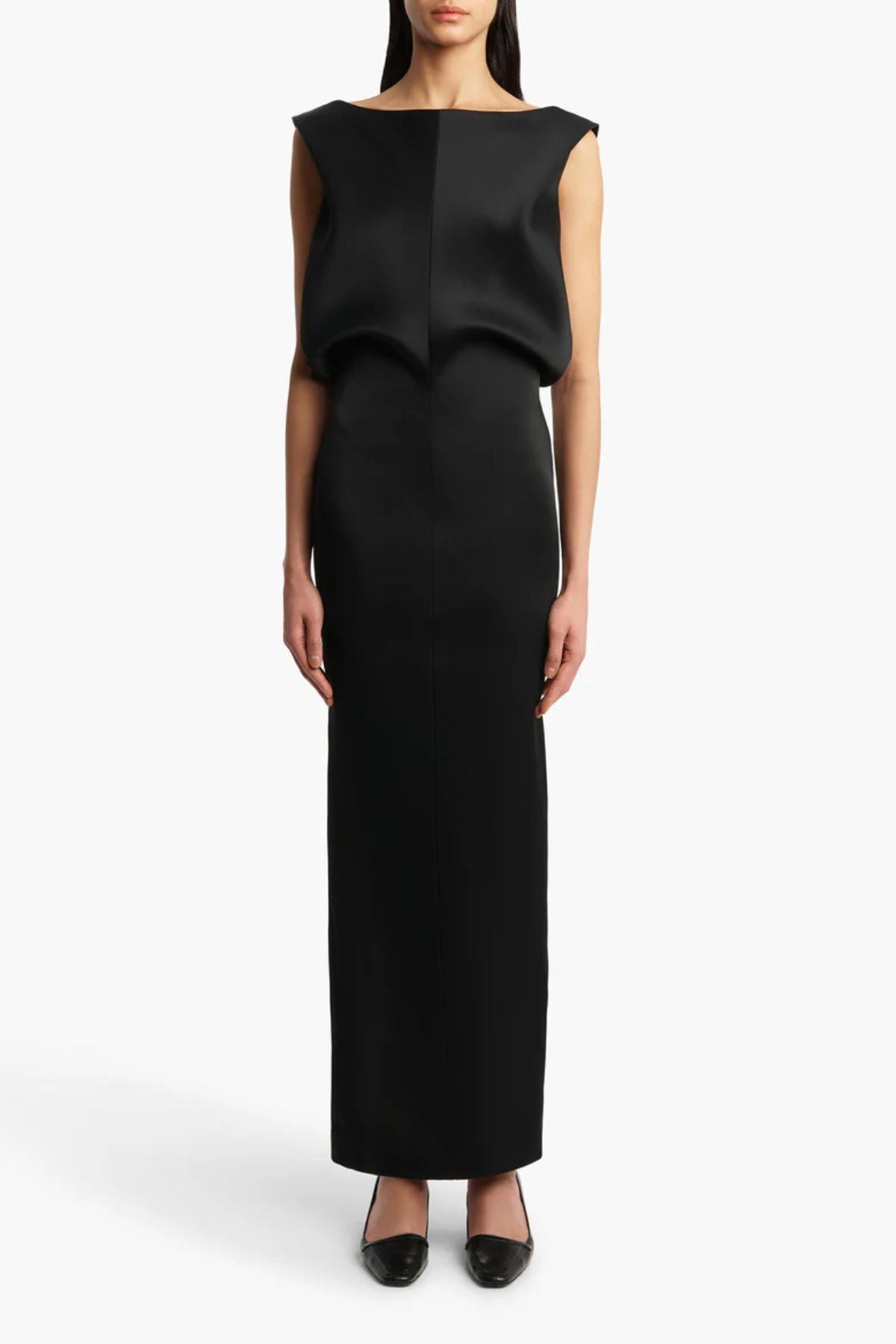 KHAITE Terran Dress - Black