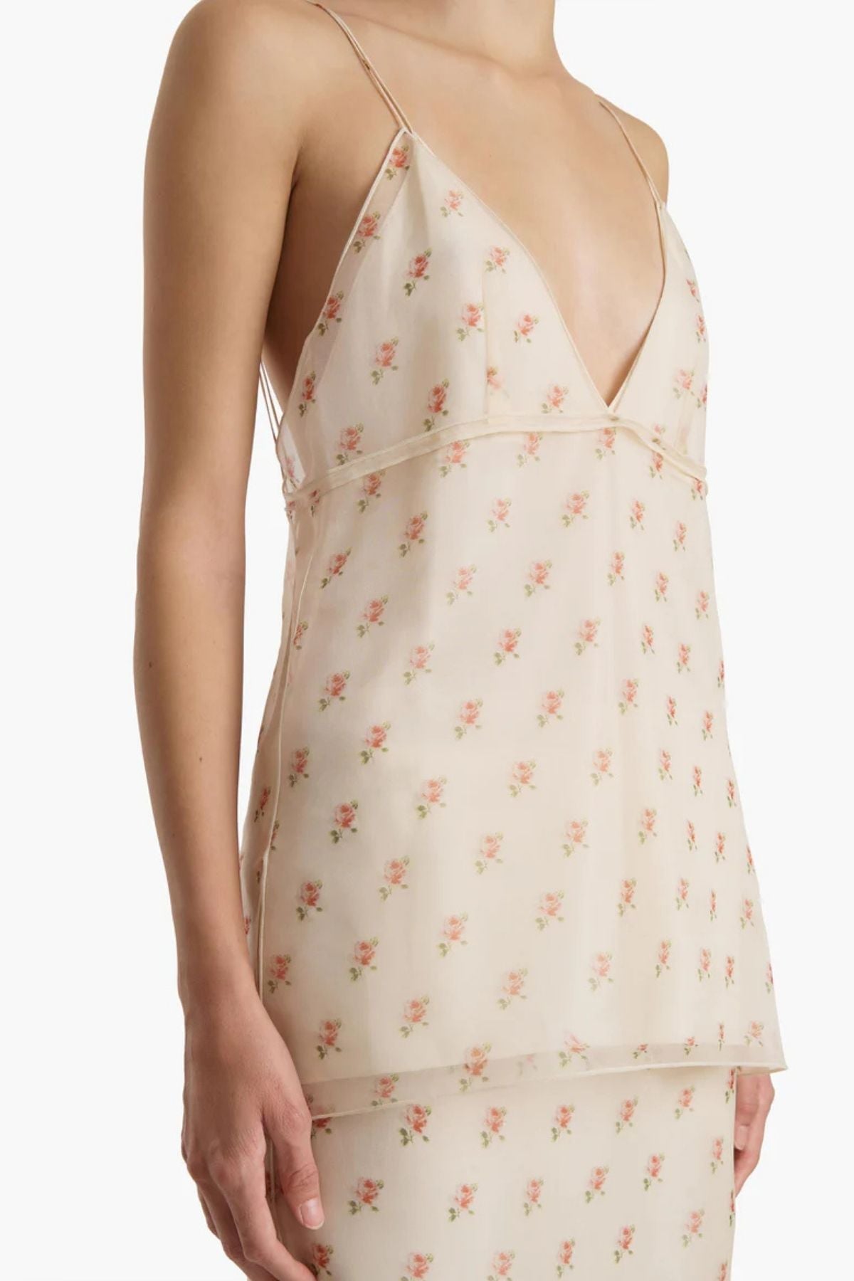 KHAITE Timy Top - Soft Pink