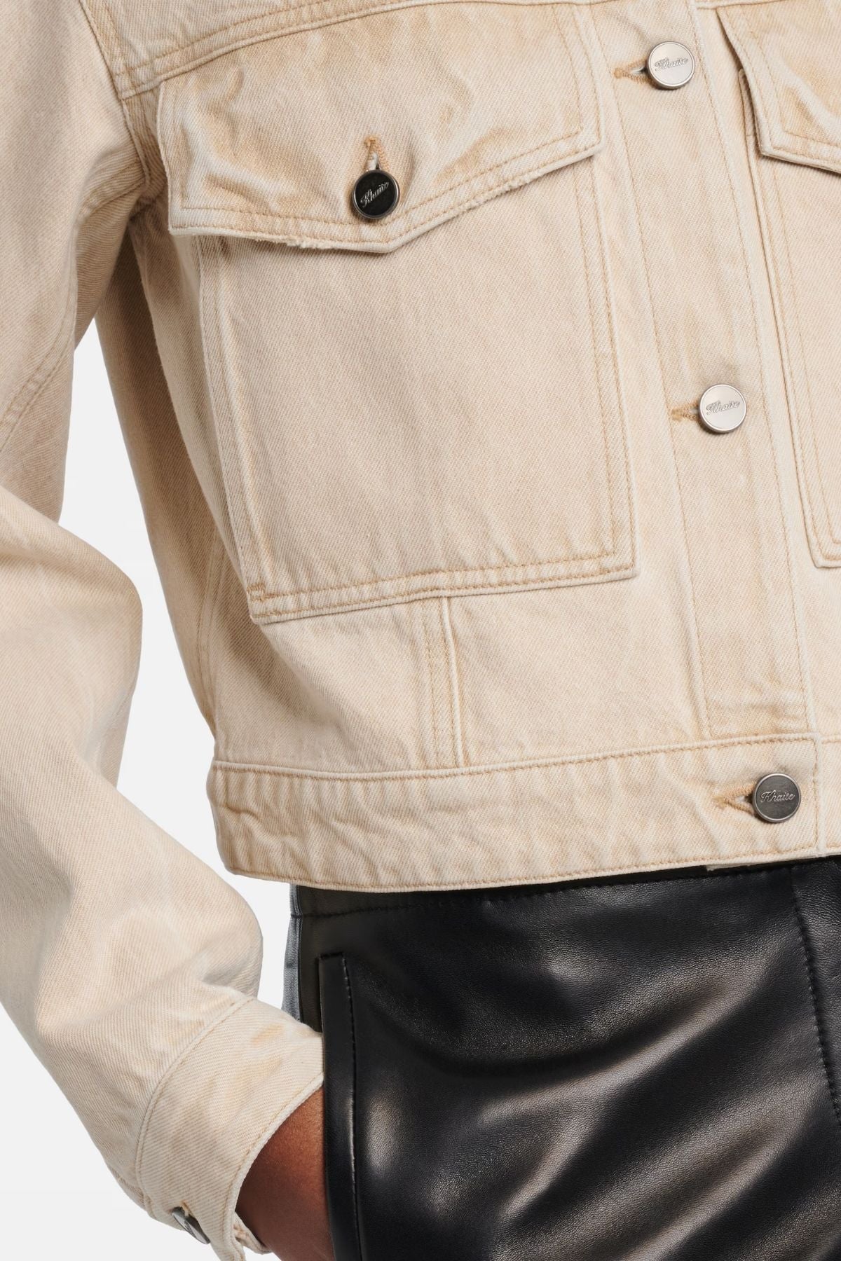 KHAITE Tomer Denim Jacket - Dumas