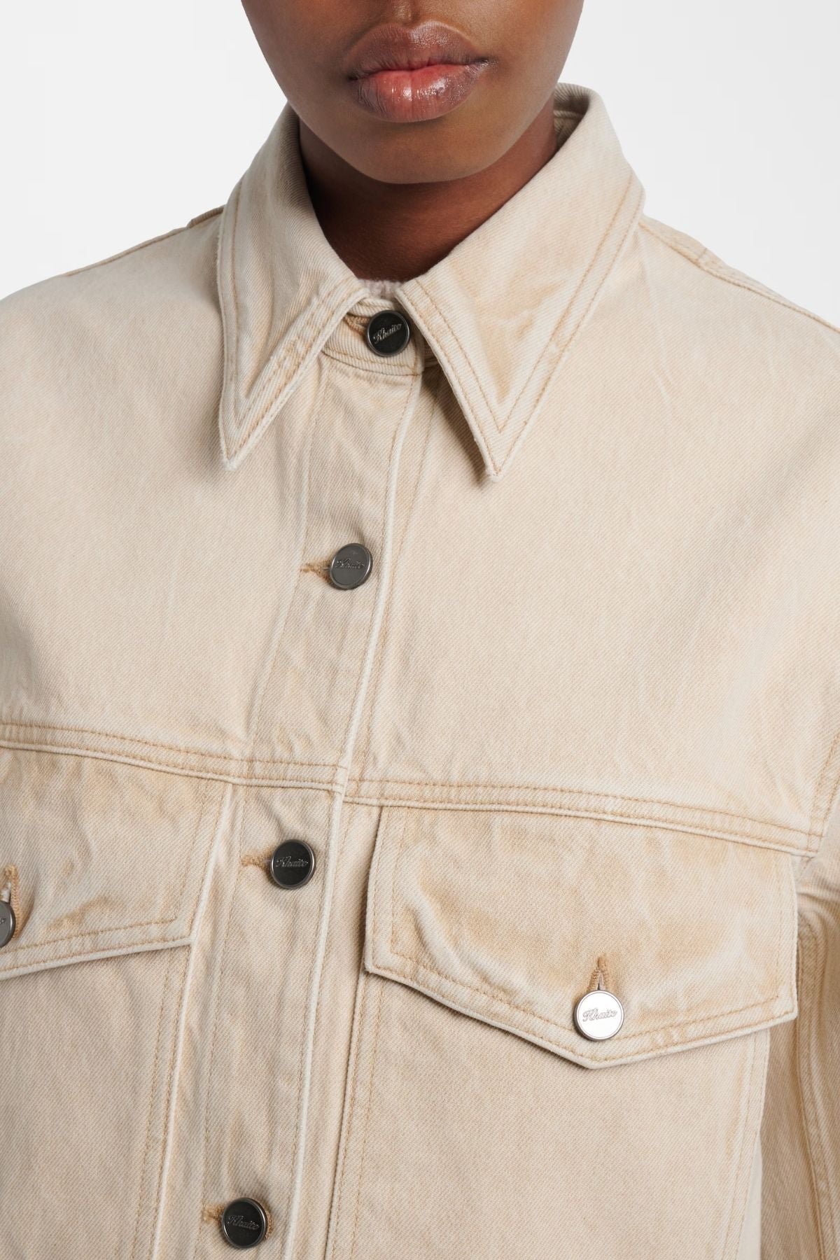 KHAITE Tomer Denim Jacket - Dumas