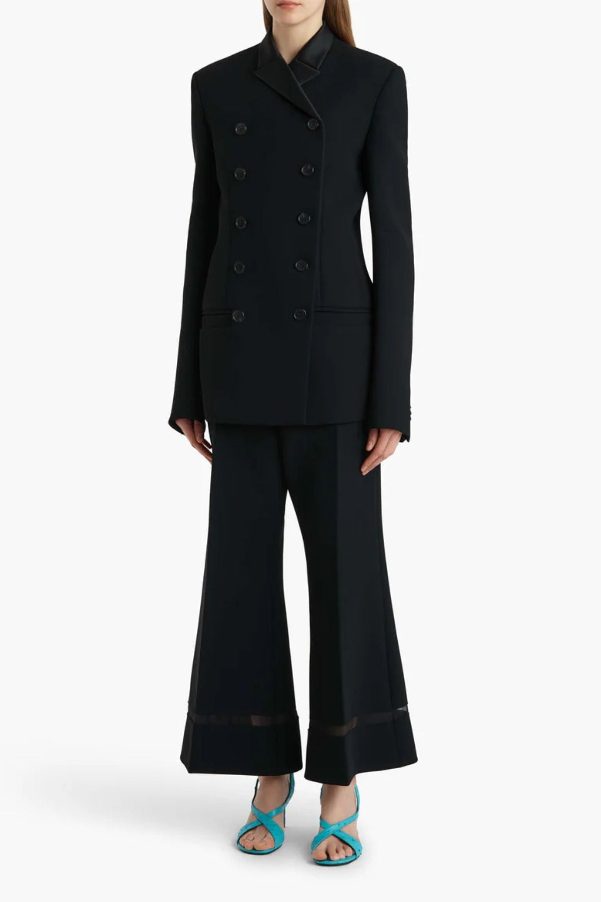 KHAITE Wallace Pant - Black