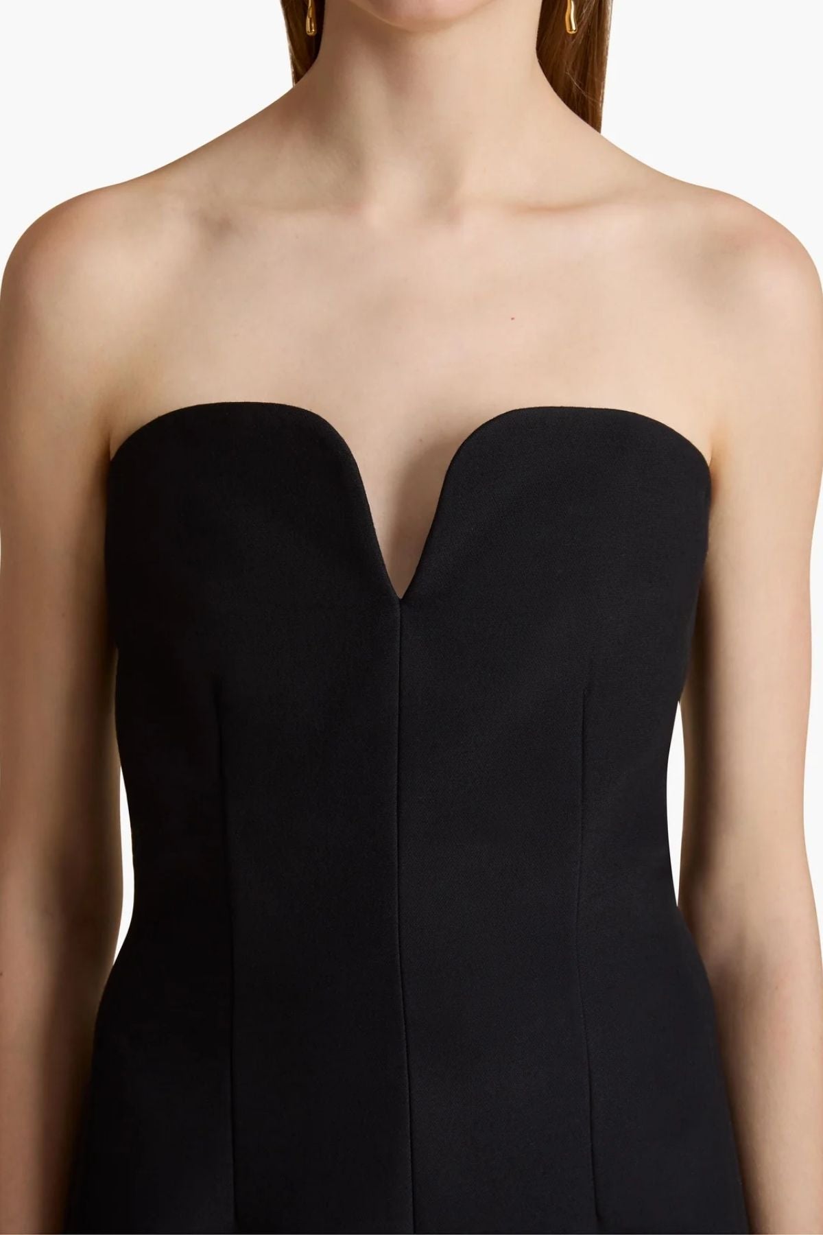 khaite strapless dress KHAITE Yao Dress