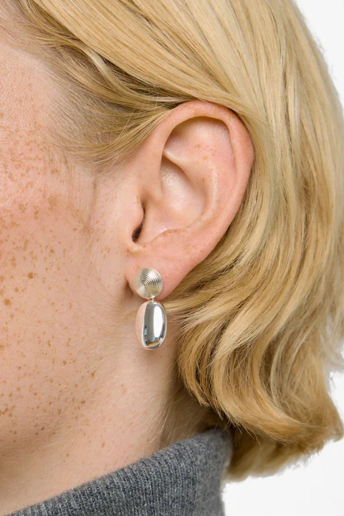 LIÉ STUDIO The Carla Earrings - Silver