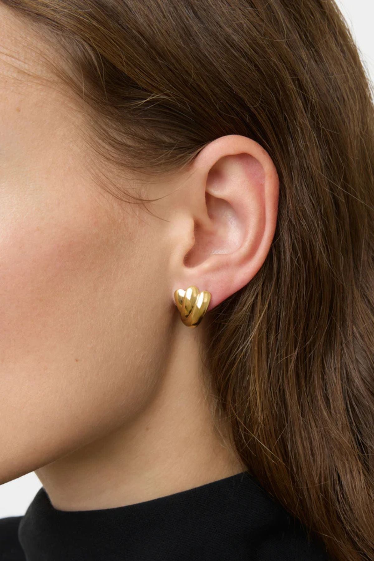 LIÉ STUDIO The Magda Earrings - Gold