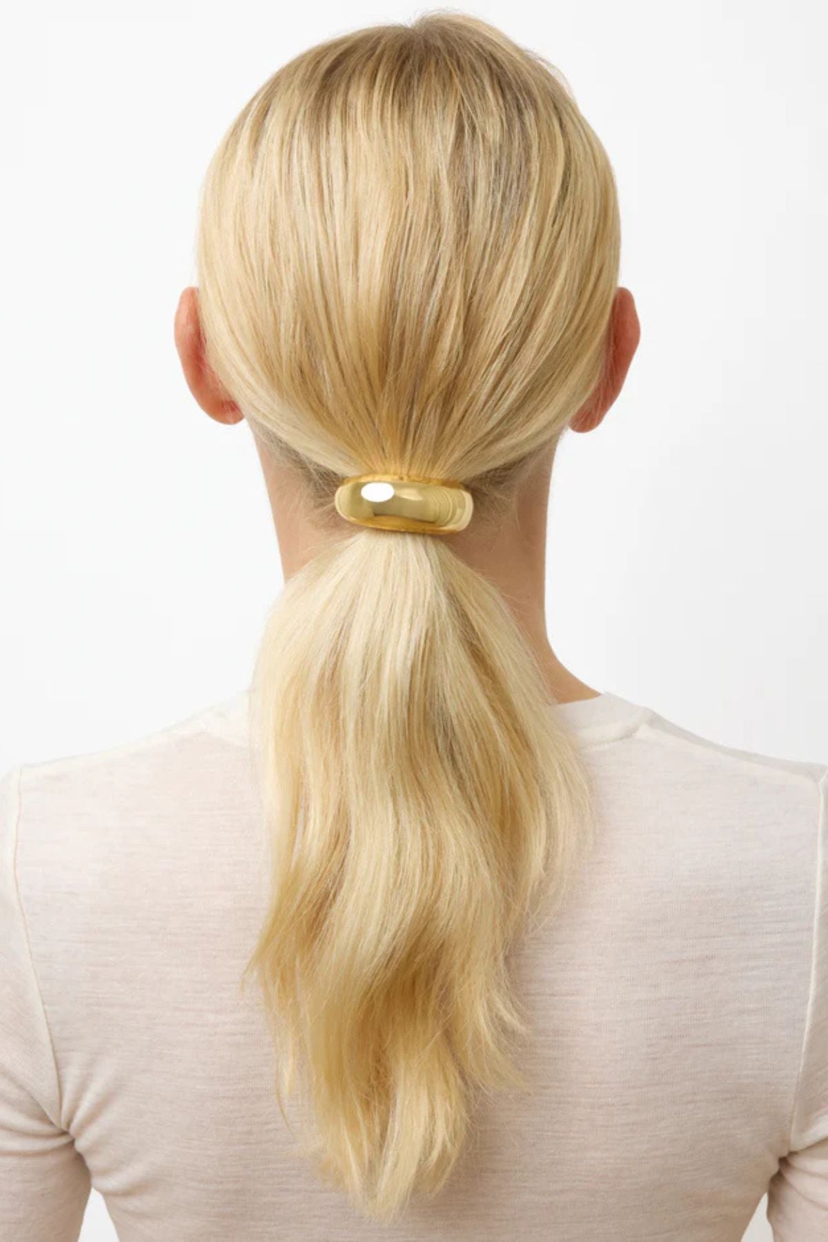 LIÉ STUDIO The Thea Hair Tie - Gold