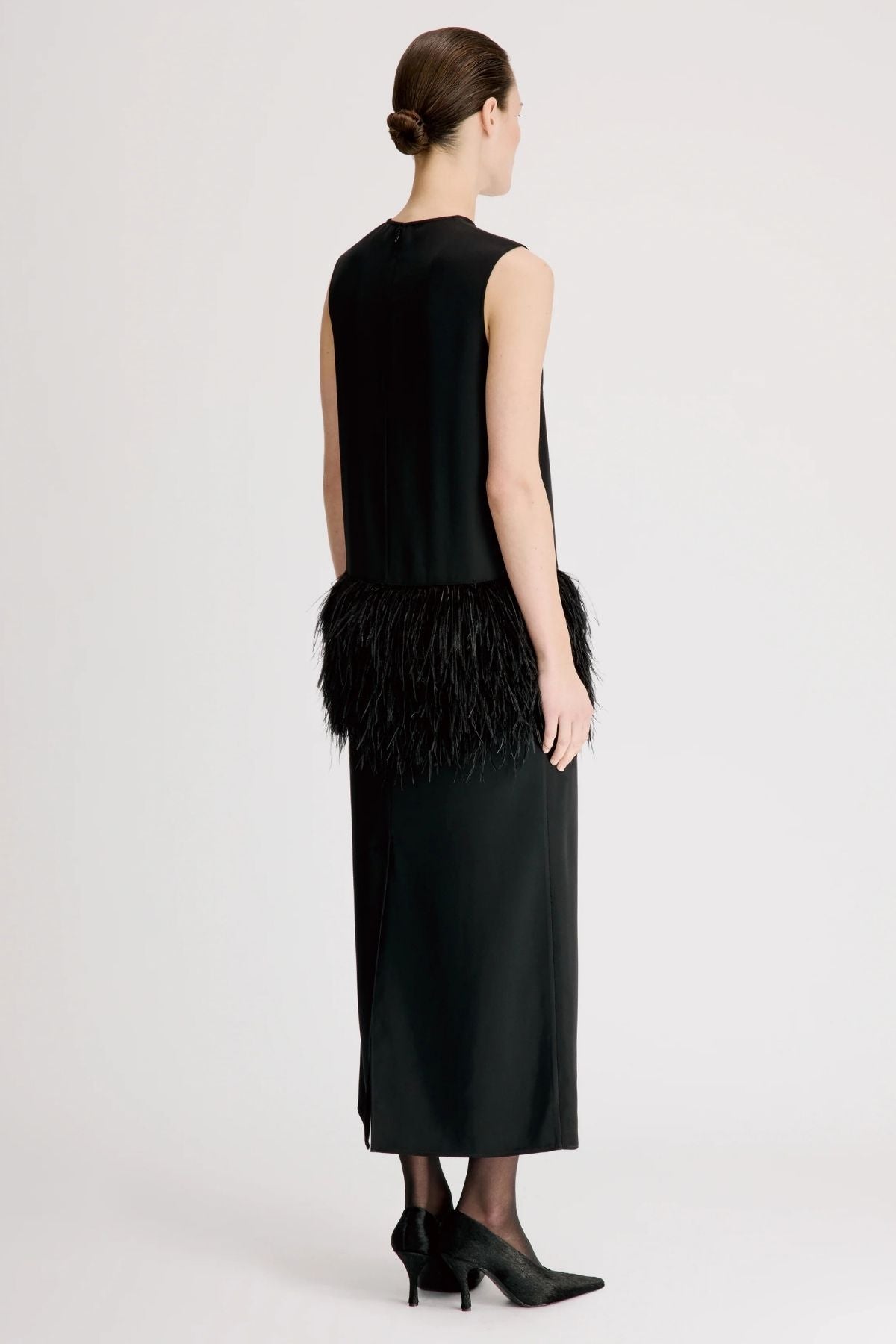 Loulou de Saison Sonia Maxi Dress - Black