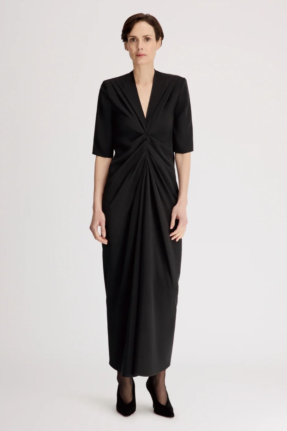 Loulou de Saison Willa Dress - Black