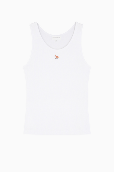 Maison Kitsuné Baby Fox Ribbed Tank - White – GRACE Melbourne Maison Kitsuné Baby Fox Ribbed Tank - White – GRACE Melbourne