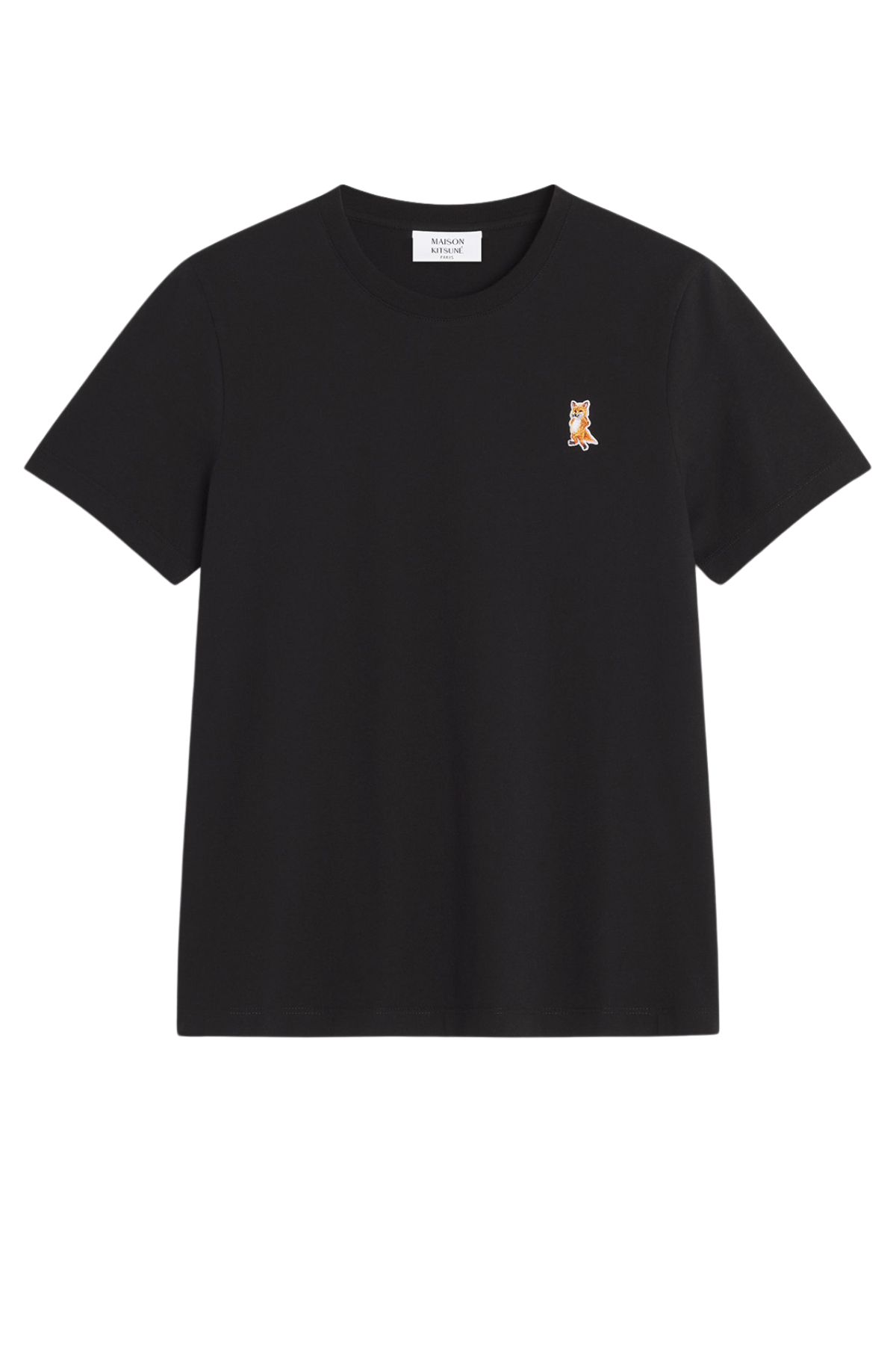 Maison Kitsuné Lady Fox Regular T-Shirt - Black