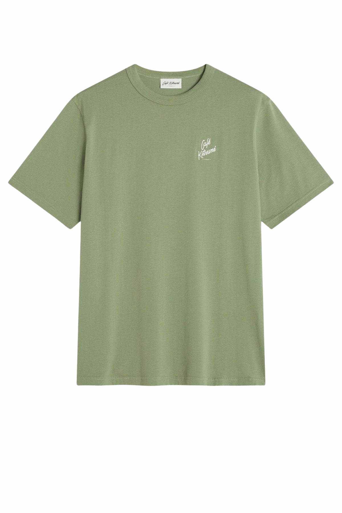 Café Kitsuné Relax T-Shirt - Dark Khaki
