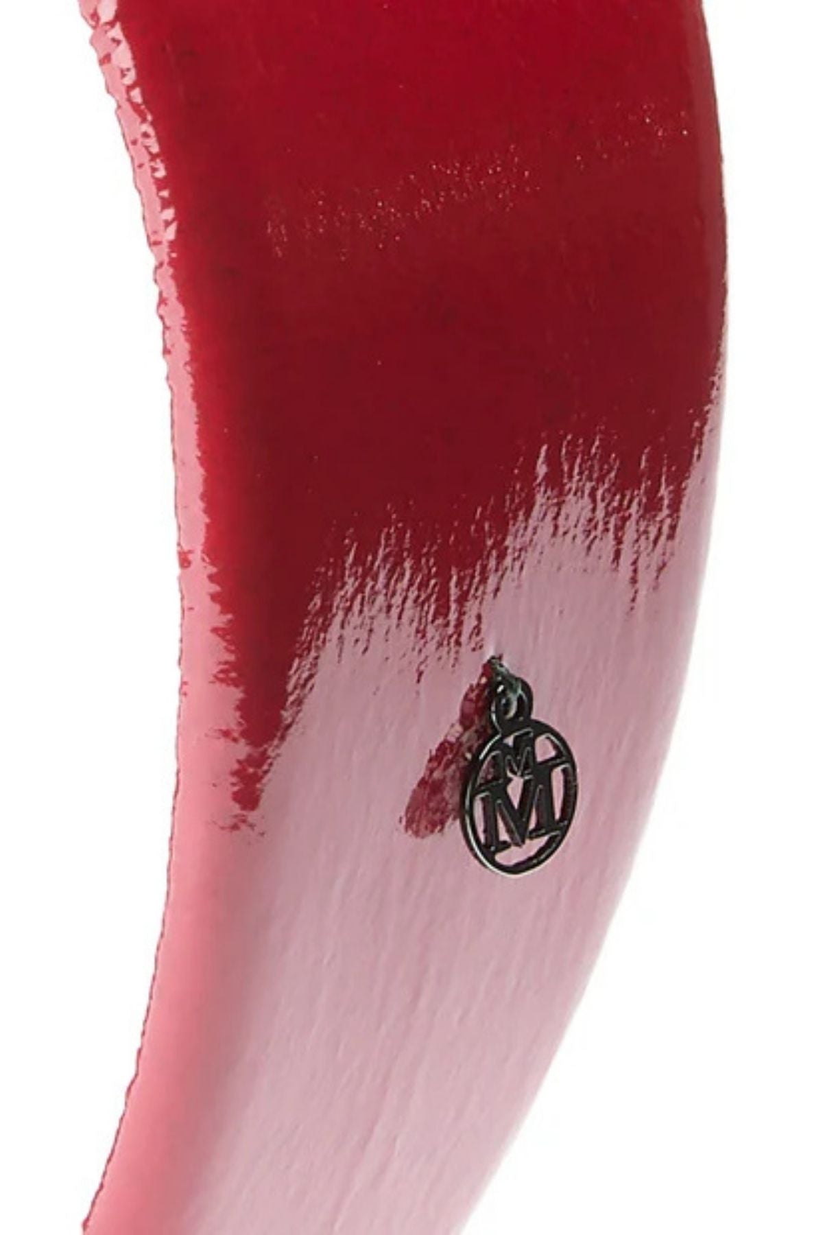 Maison Michel Elizabeth Glossy Headband - Lipstick Red