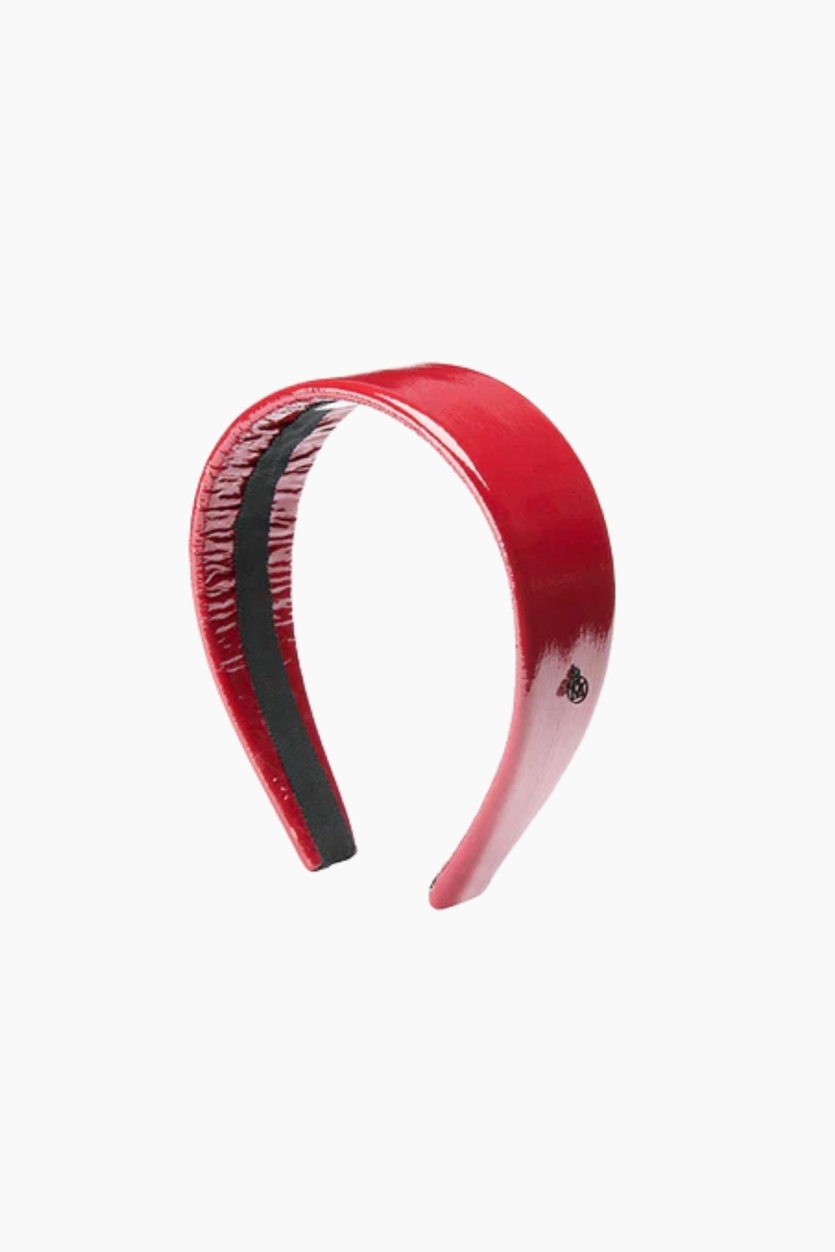 Maison Michel Elizabeth Glossy Headband - Lipstick Red