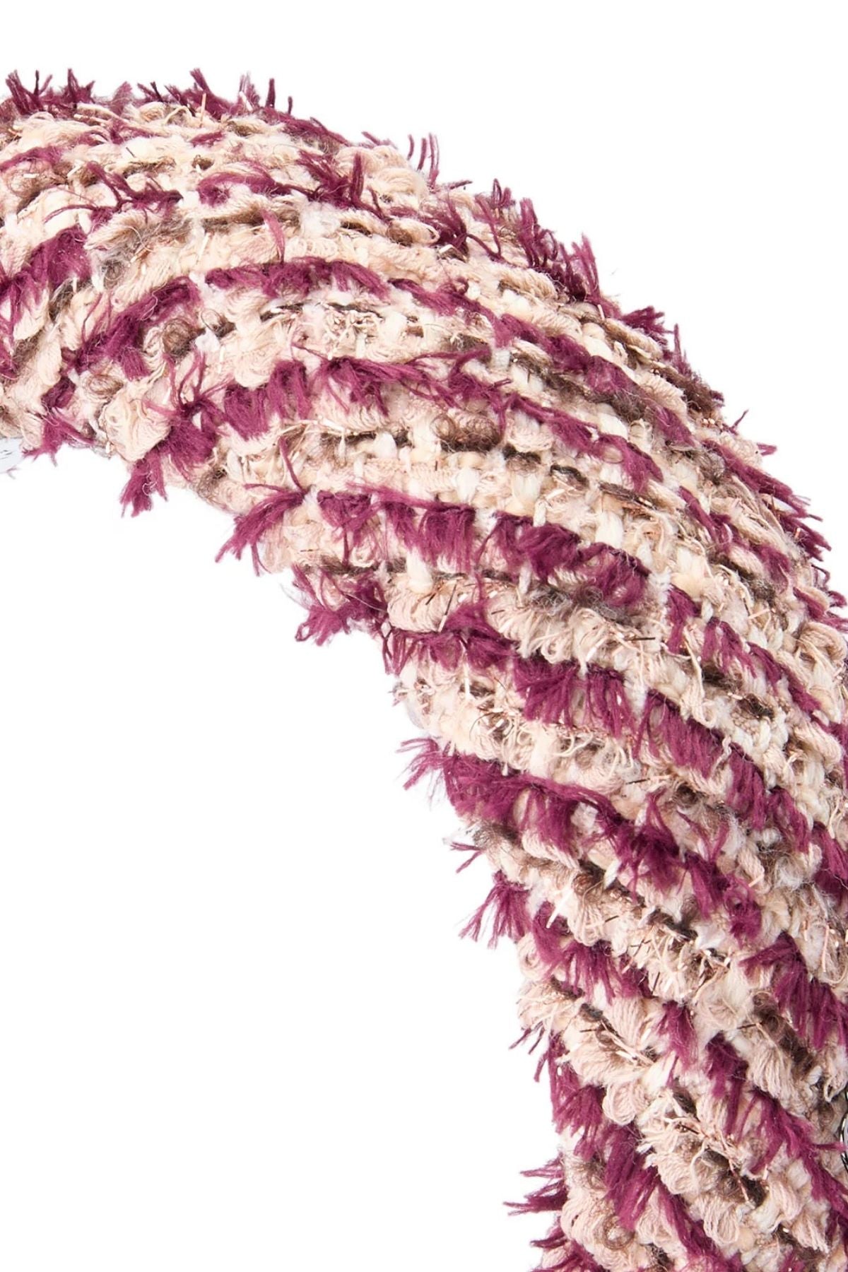 Maison Michel Miwa 3D Burgundy Tweed - Multi